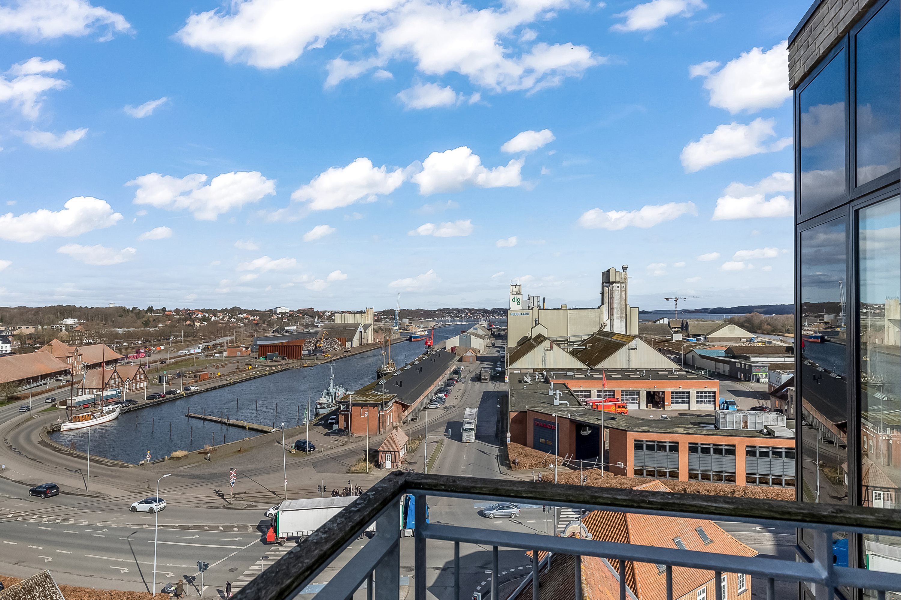 Fremhævet udsigt billede i fuldskærmstilstand. Billede af Havneparken 2, 6. 2., 6000 Kolding