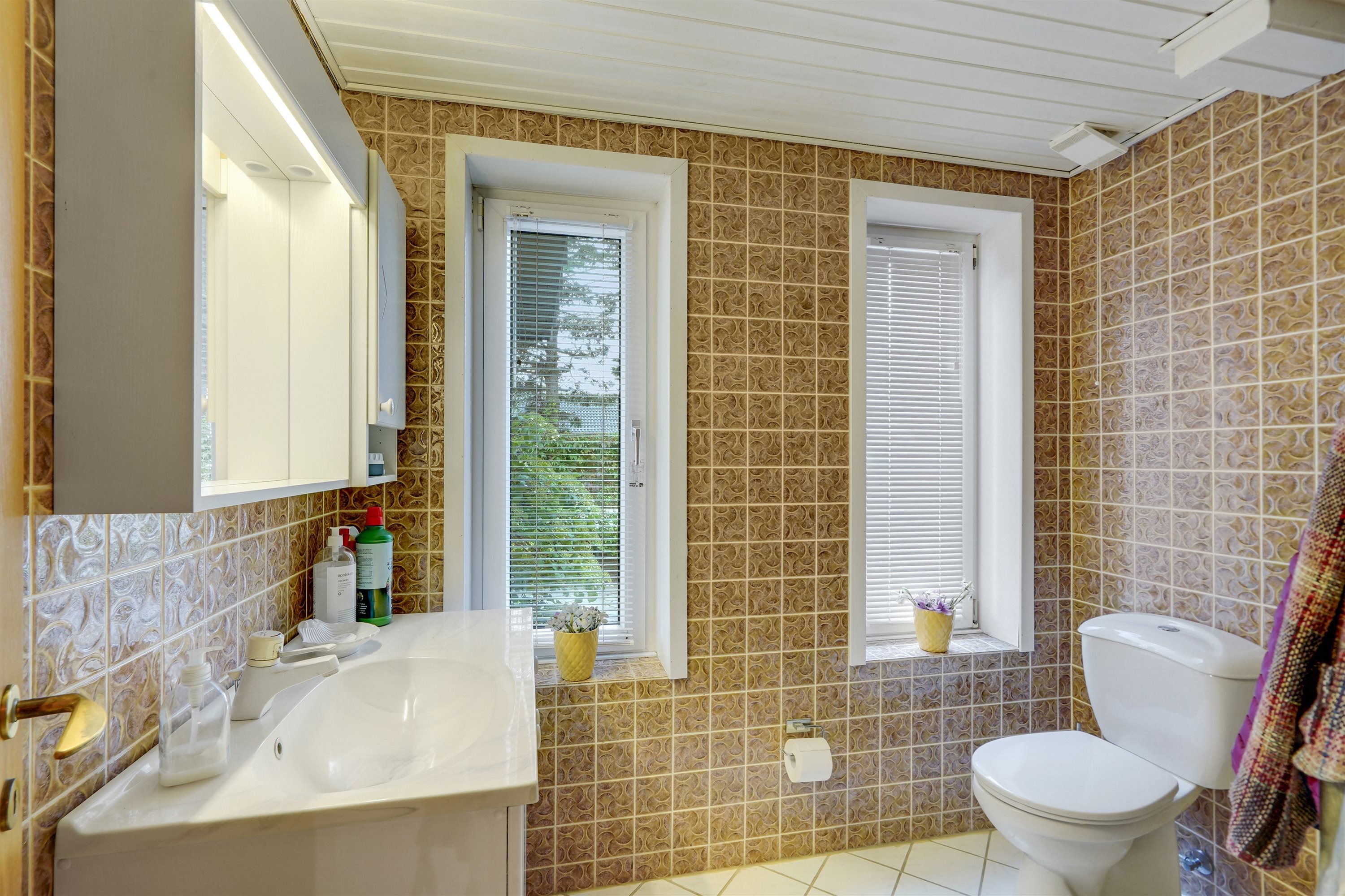 Fremhævet badeværelse billede i fuldskærmstilstand. Billede af Fasanvænget 33, Hjerting, 6710 Esbjerg V