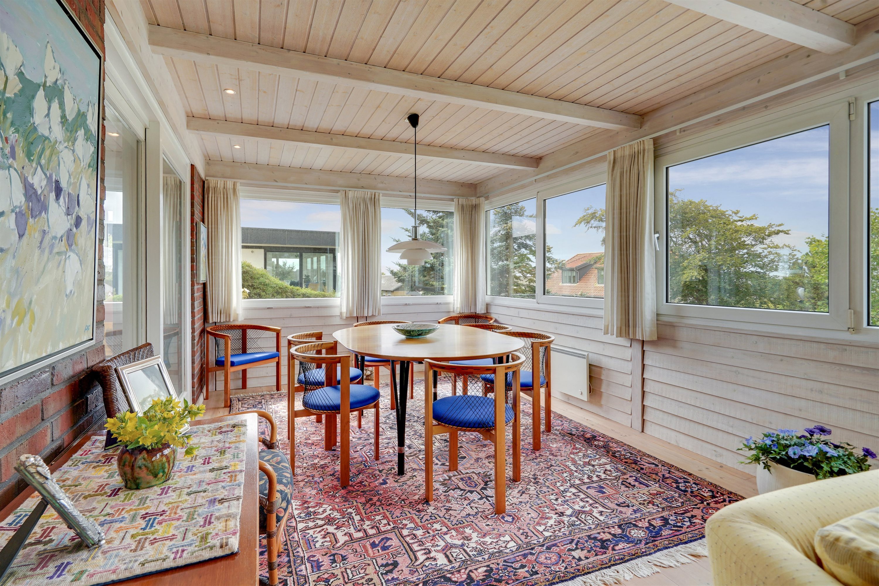 Fremhævet udestue billede i fuldskærmstilstand. Billede af Fasanvænget 33, Hjerting, 6710 Esbjerg V