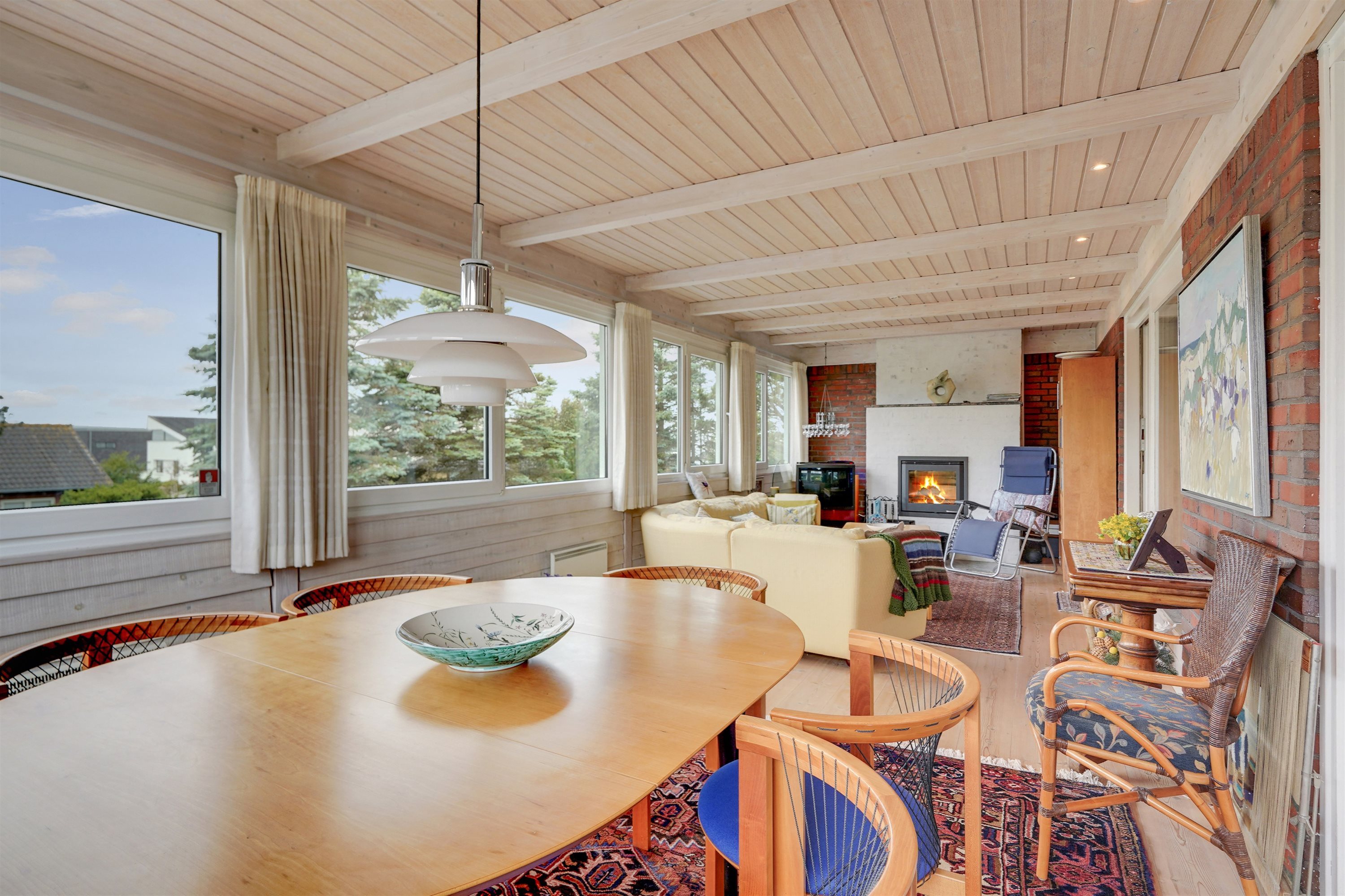 Fremhævet udestue billede i fuldskærmstilstand. Billede af Fasanvænget 33, Hjerting, 6710 Esbjerg V