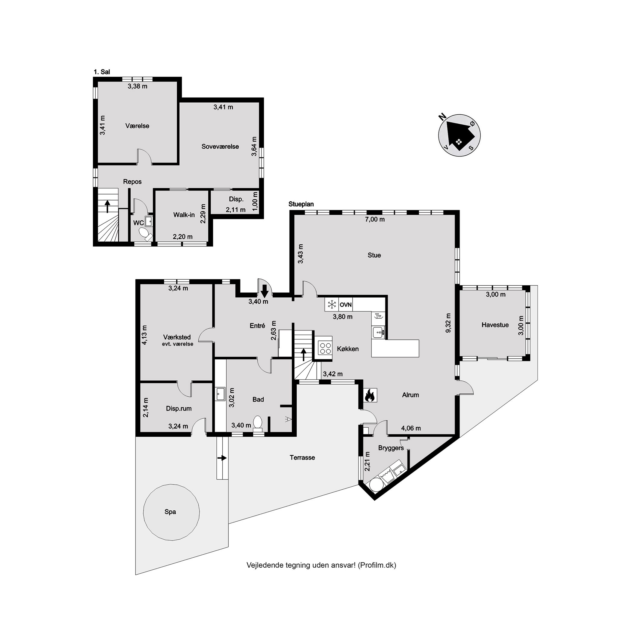 Plantegninger billede af Fredericiavej 26, 7100 Vejle