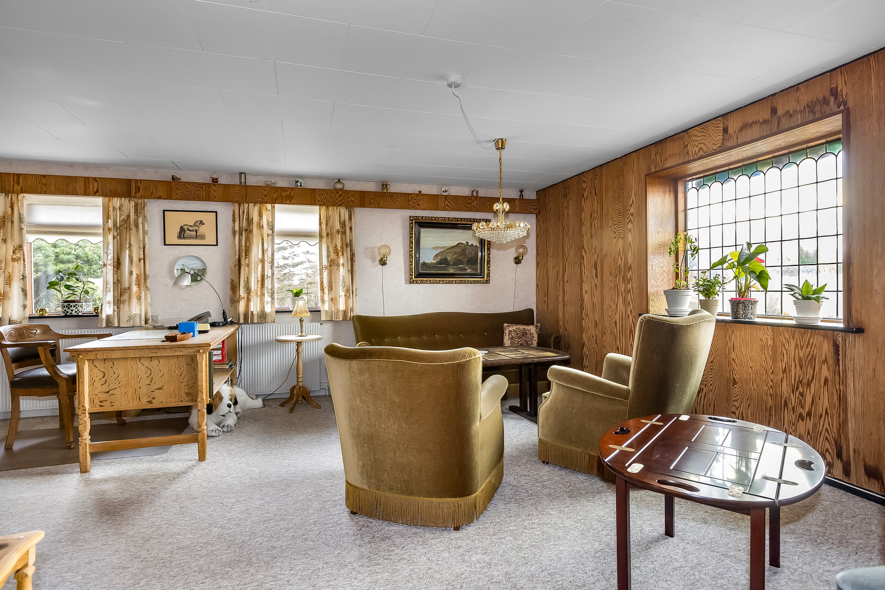 Fremhævet stue billede i fuldskærmstilstand. Billede af Snekkerupvej 12, Snekkerup, 4200 Slagelse