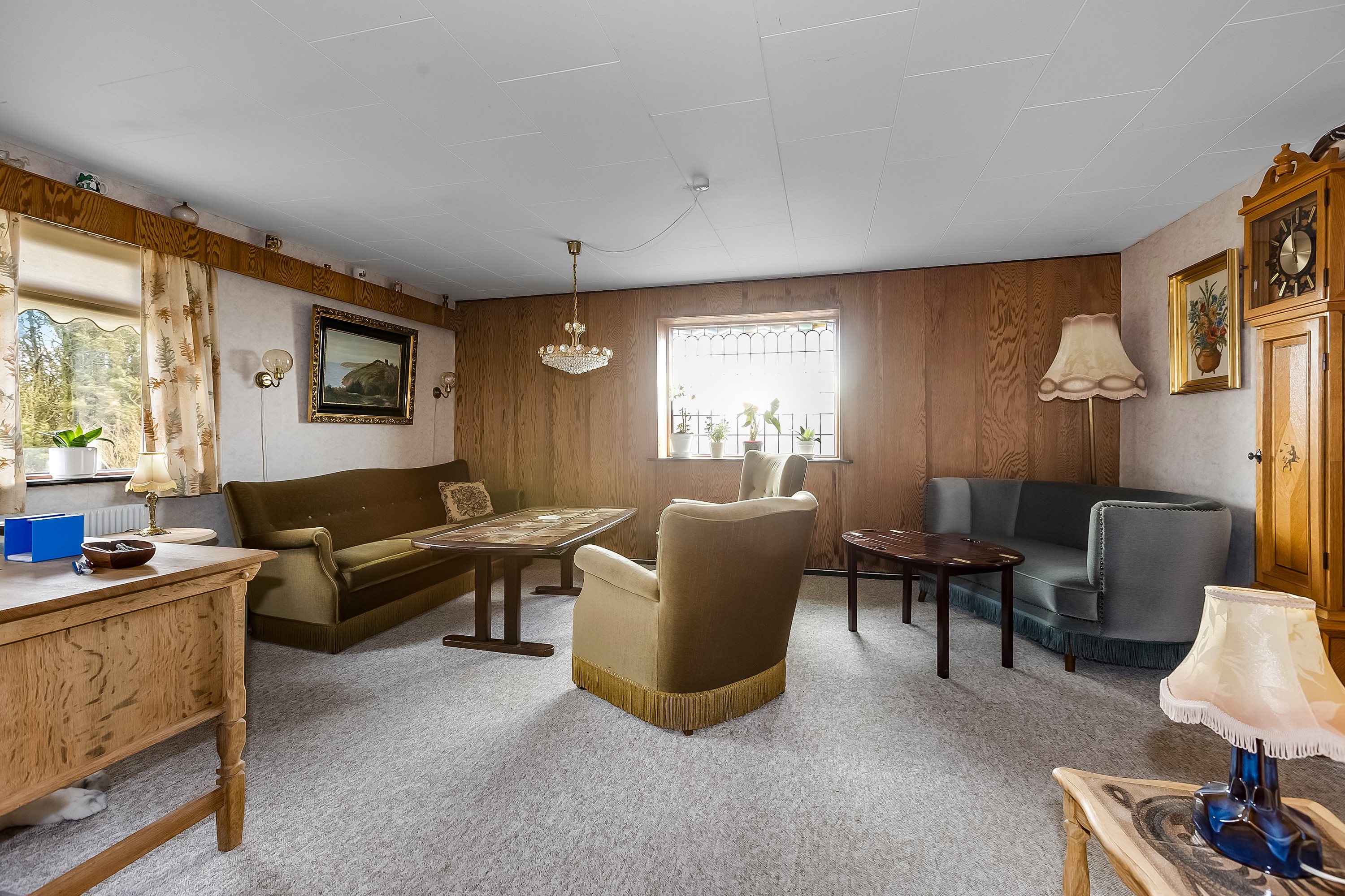 Fremhævet stue billede i fuldskærmstilstand. Billede af Snekkerupvej 12, Snekkerup, 4200 Slagelse