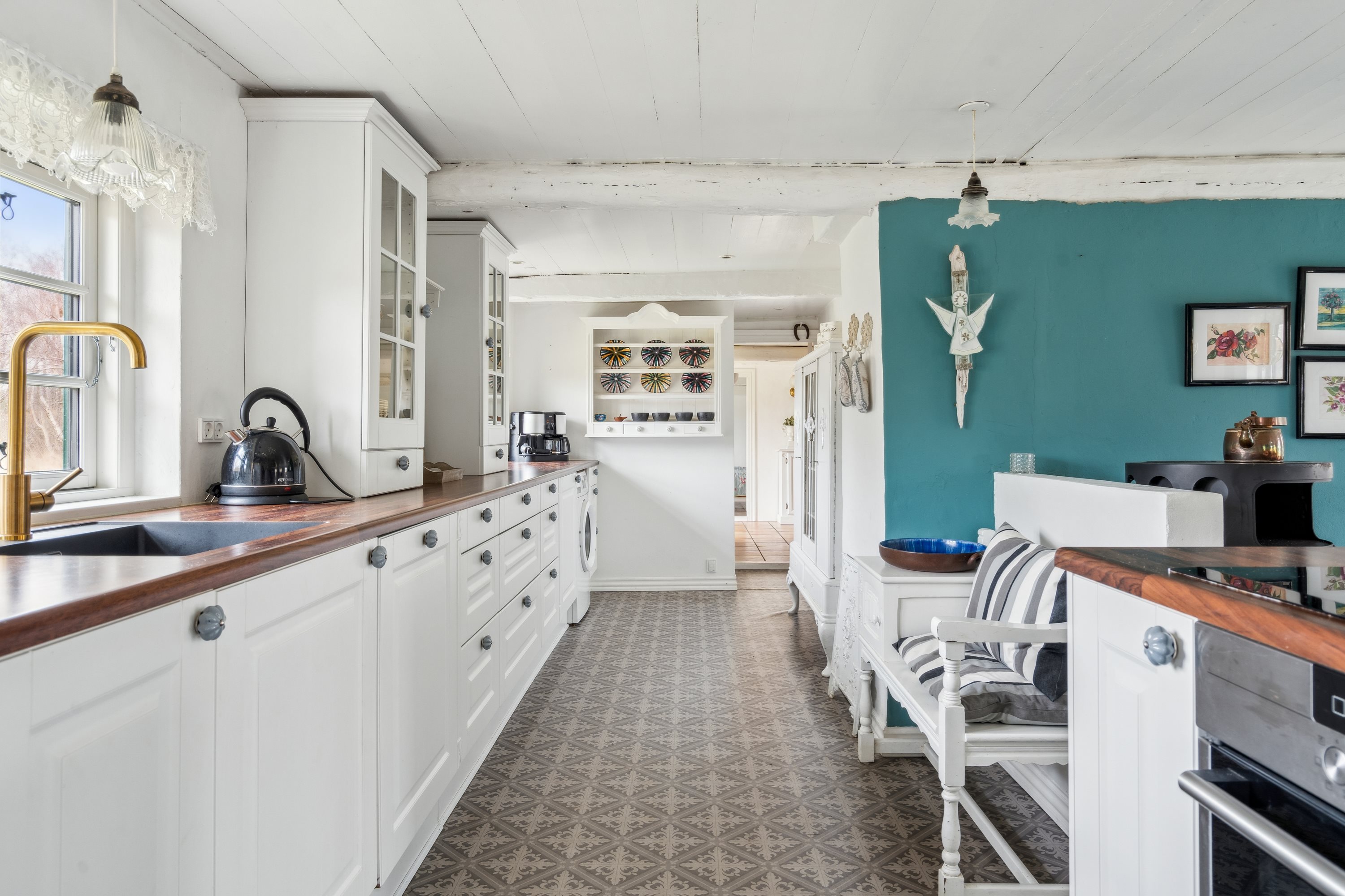 Fremhævet køkken billede i fuldskærmstilstand. Billede af Agersigen 22, Vesterø Havn, 9940 Læsø