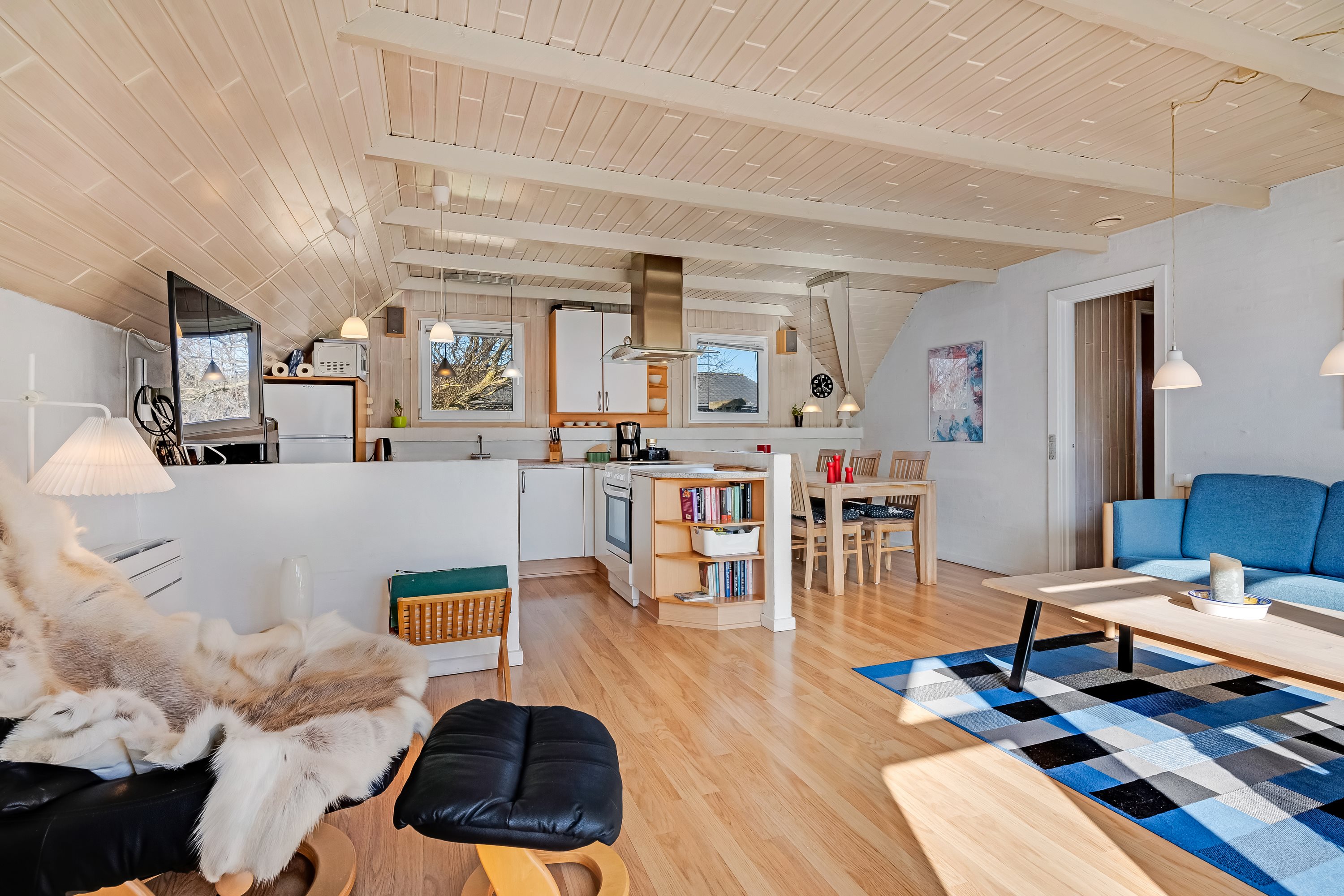 Fremhævet alrum billede i fuldskærmstilstand. Billede af Hjelmevej 5, Søndervig, 6950 Ringkøbing