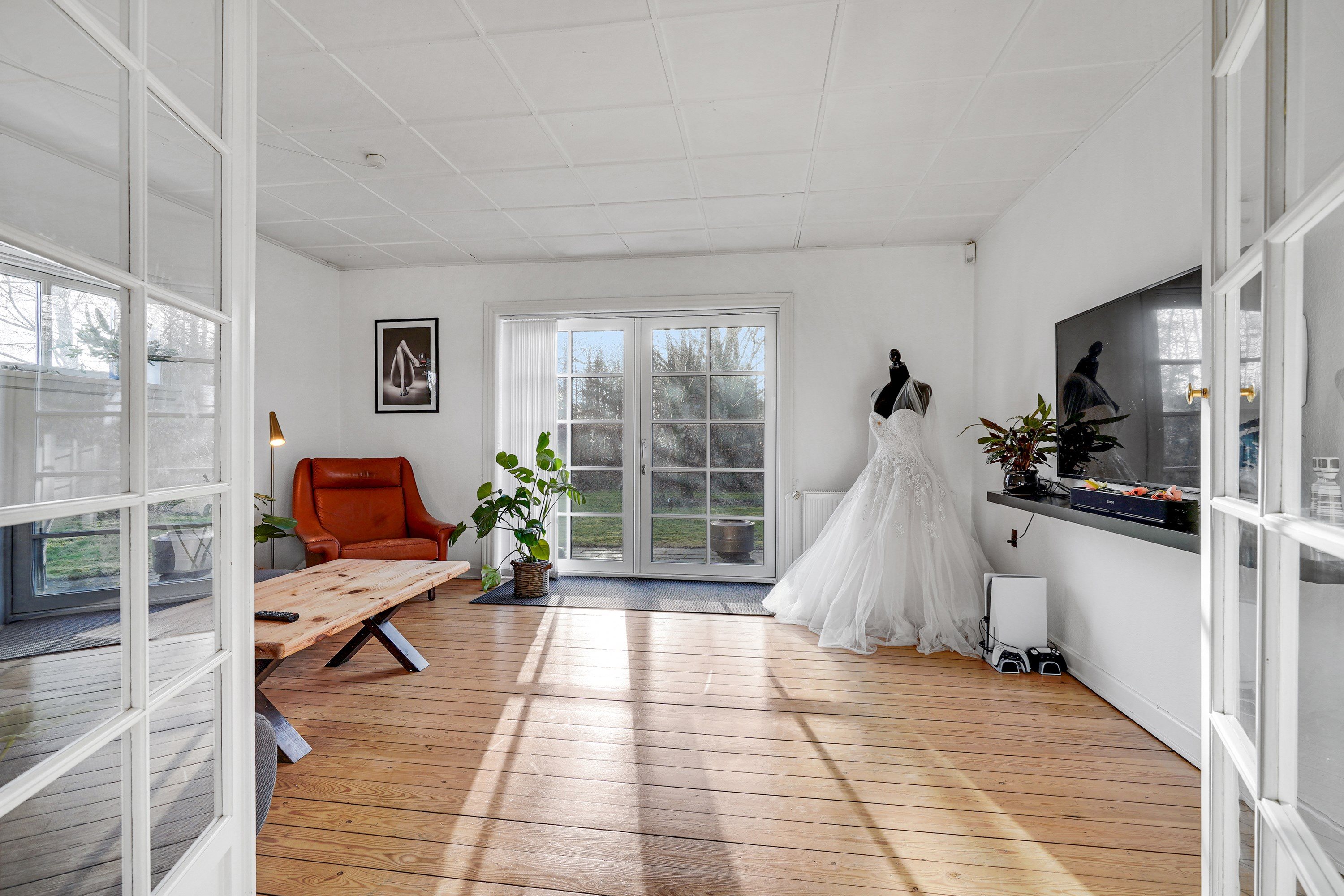 Fremhævet stue billede i fuldskærmstilstand. Billede af Almstokvej 17, 7190 Billund