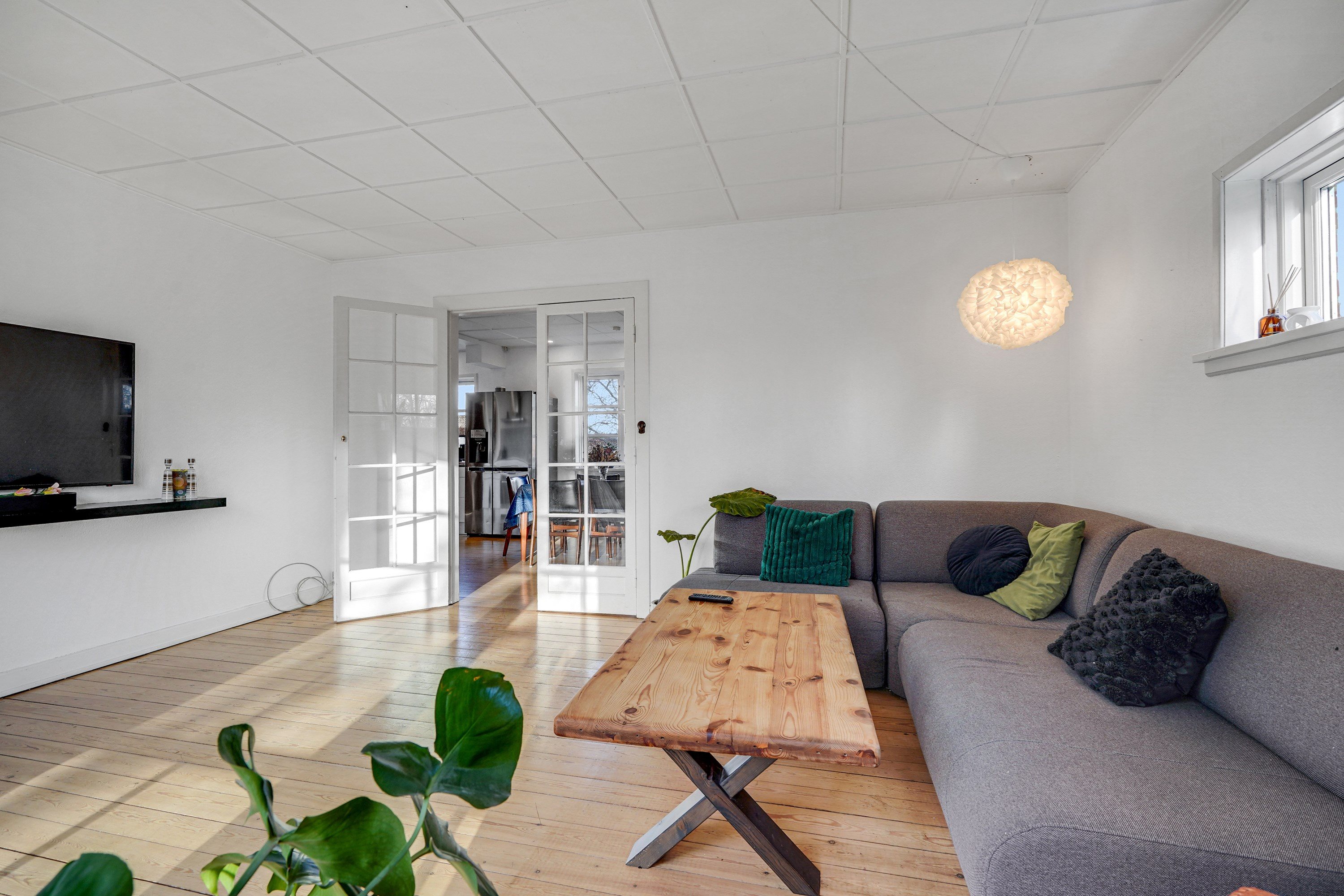 Fremhævet stue billede i fuldskærmstilstand. Billede af Almstokvej 17, 7190 Billund