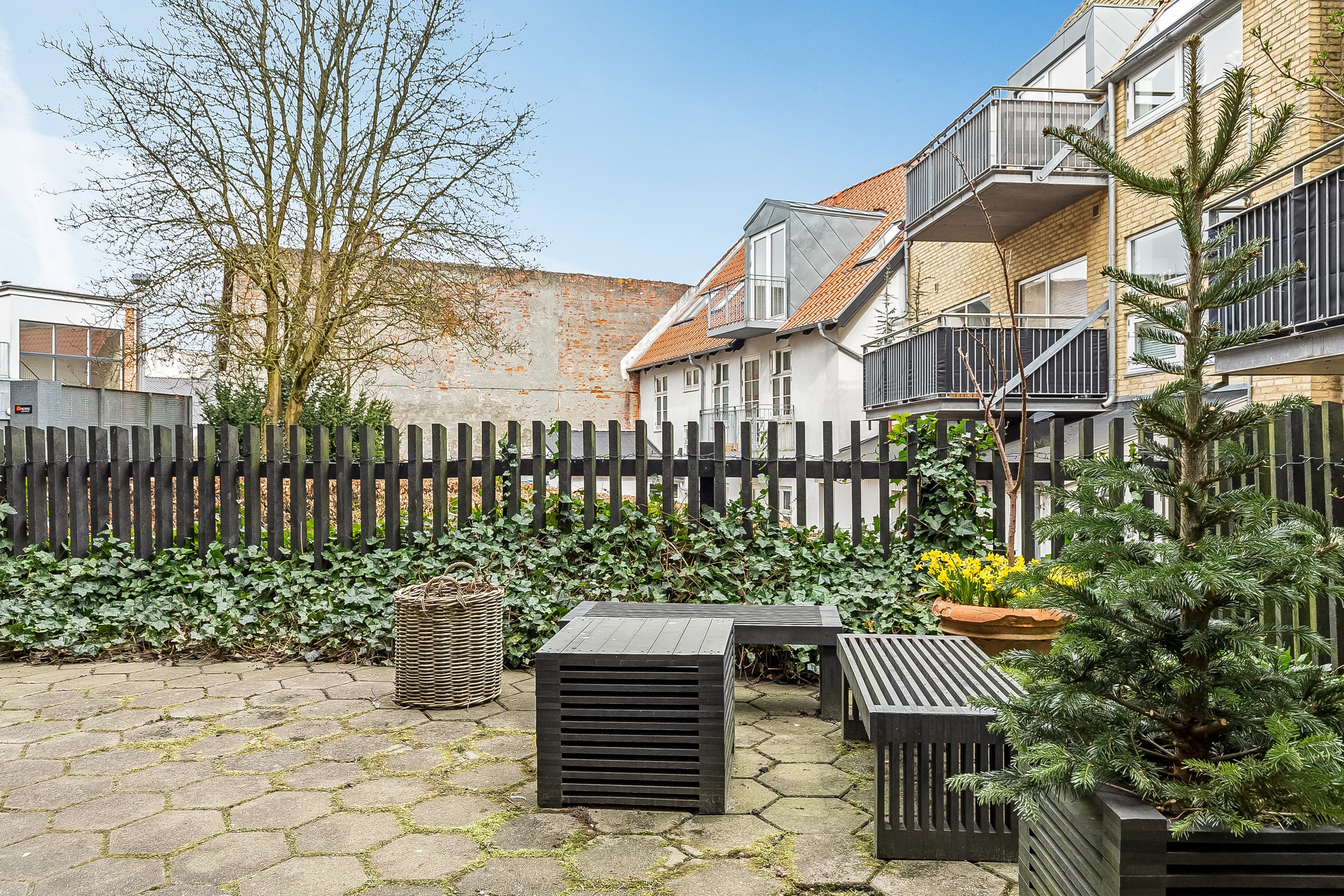 Fremhævet baggård billede i fuldskærmstilstand. Billede af Blæsbjerggade 2A, 3., 6000 Kolding