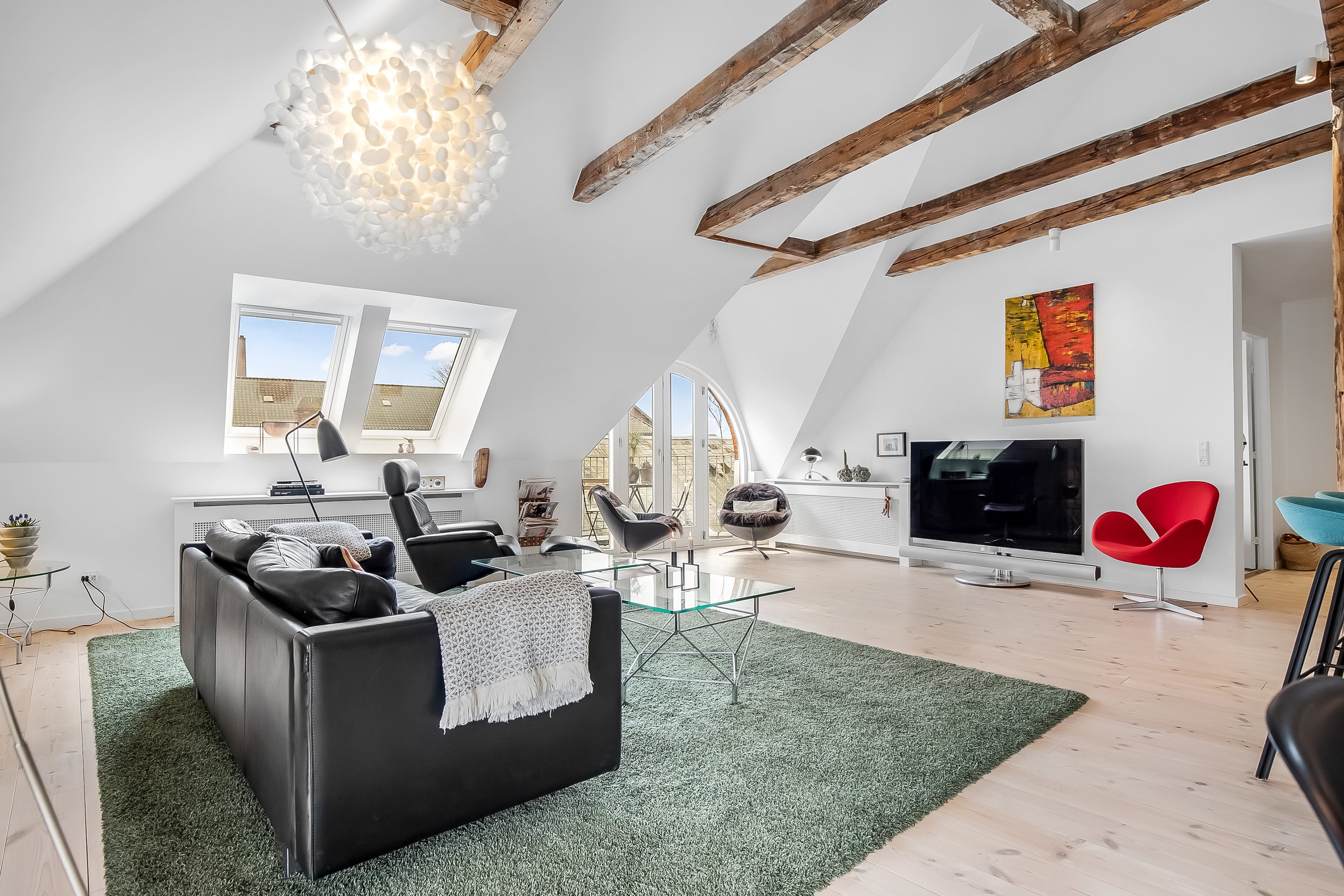 Fremhævet stue billede i fuldskærmstilstand. Billede af Blæsbjerggade 2A, 3., 6000 Kolding