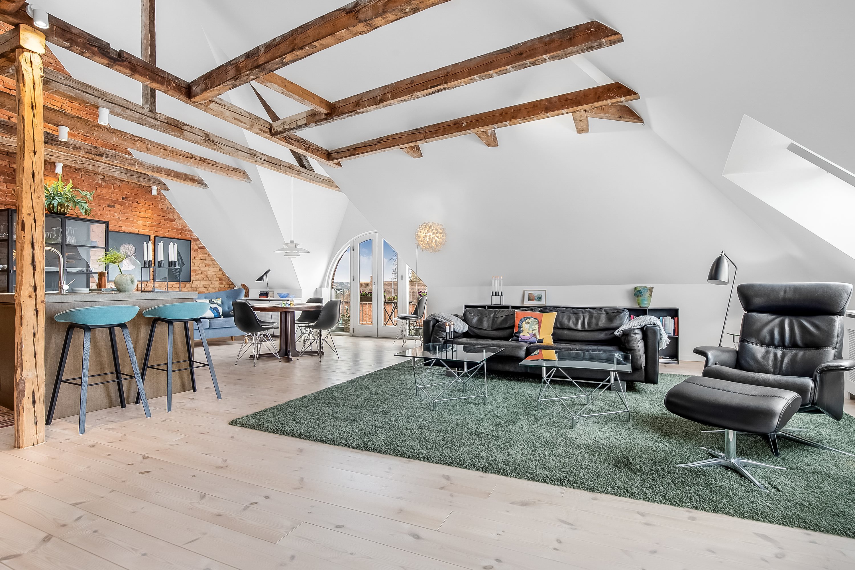 Fremhævet stue billede i fuldskærmstilstand. Billede af Blæsbjerggade 2A, 3., 6000 Kolding