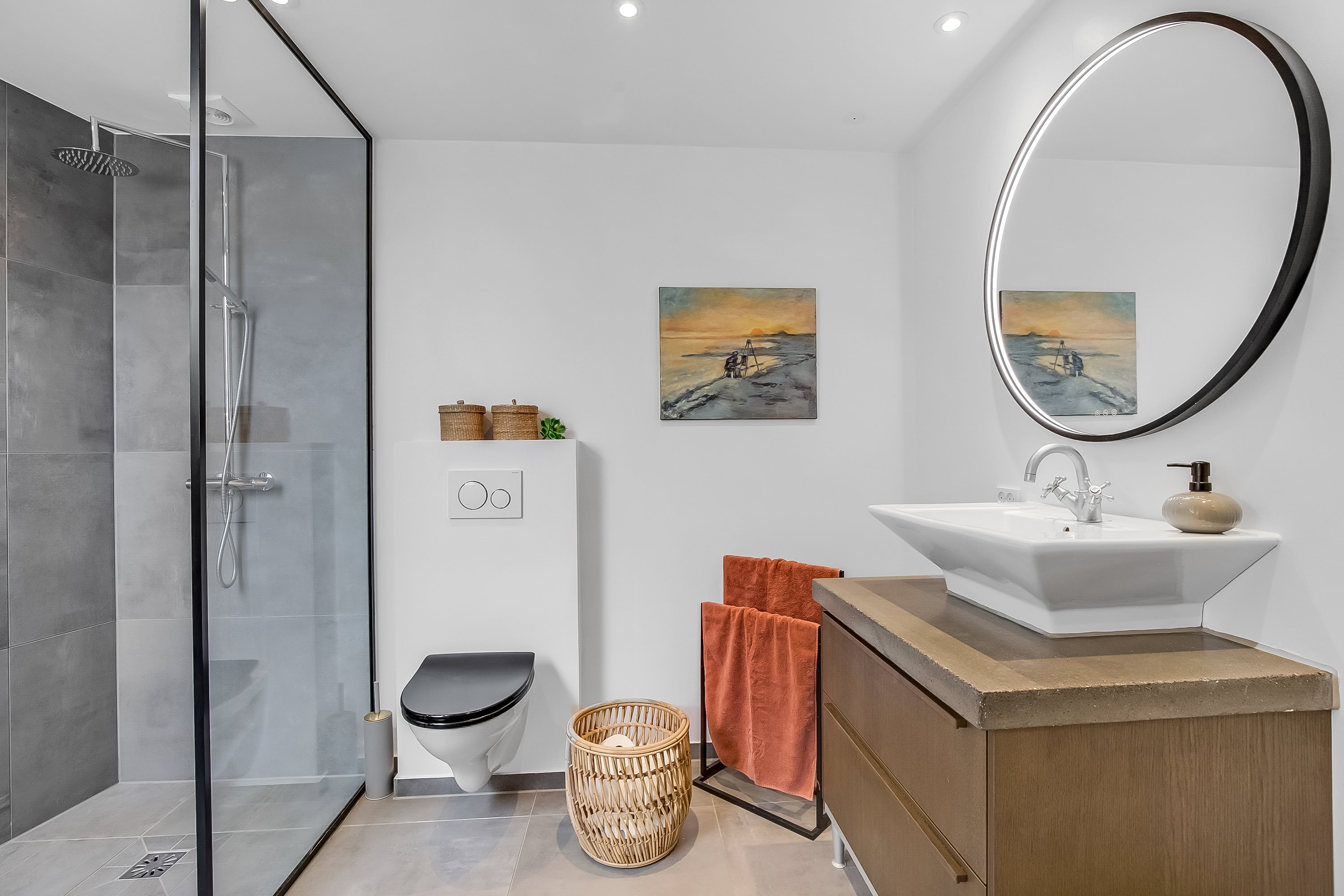 Fremhævet badeværelse billede i fuldskærmstilstand. Billede af Blæsbjerggade 2A, 3., 6000 Kolding