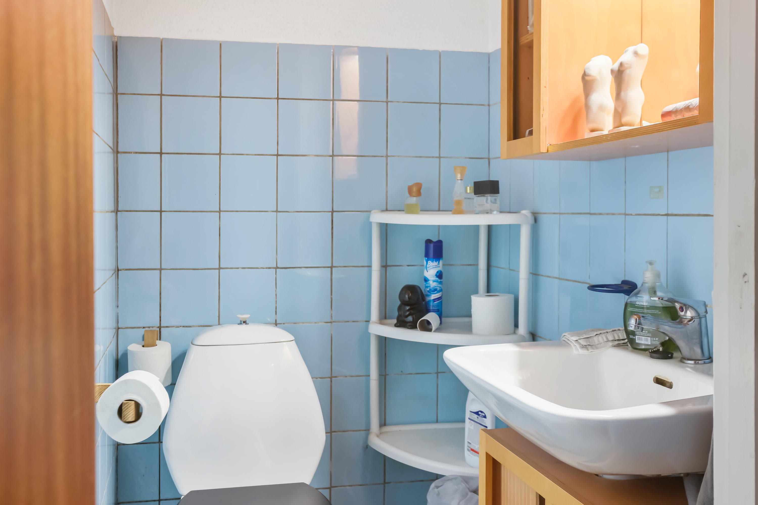 Fremhævet badeværelse billede i fuldskærmstilstand. Billede af Gl. Århusvej 93A, 8800 Viborg