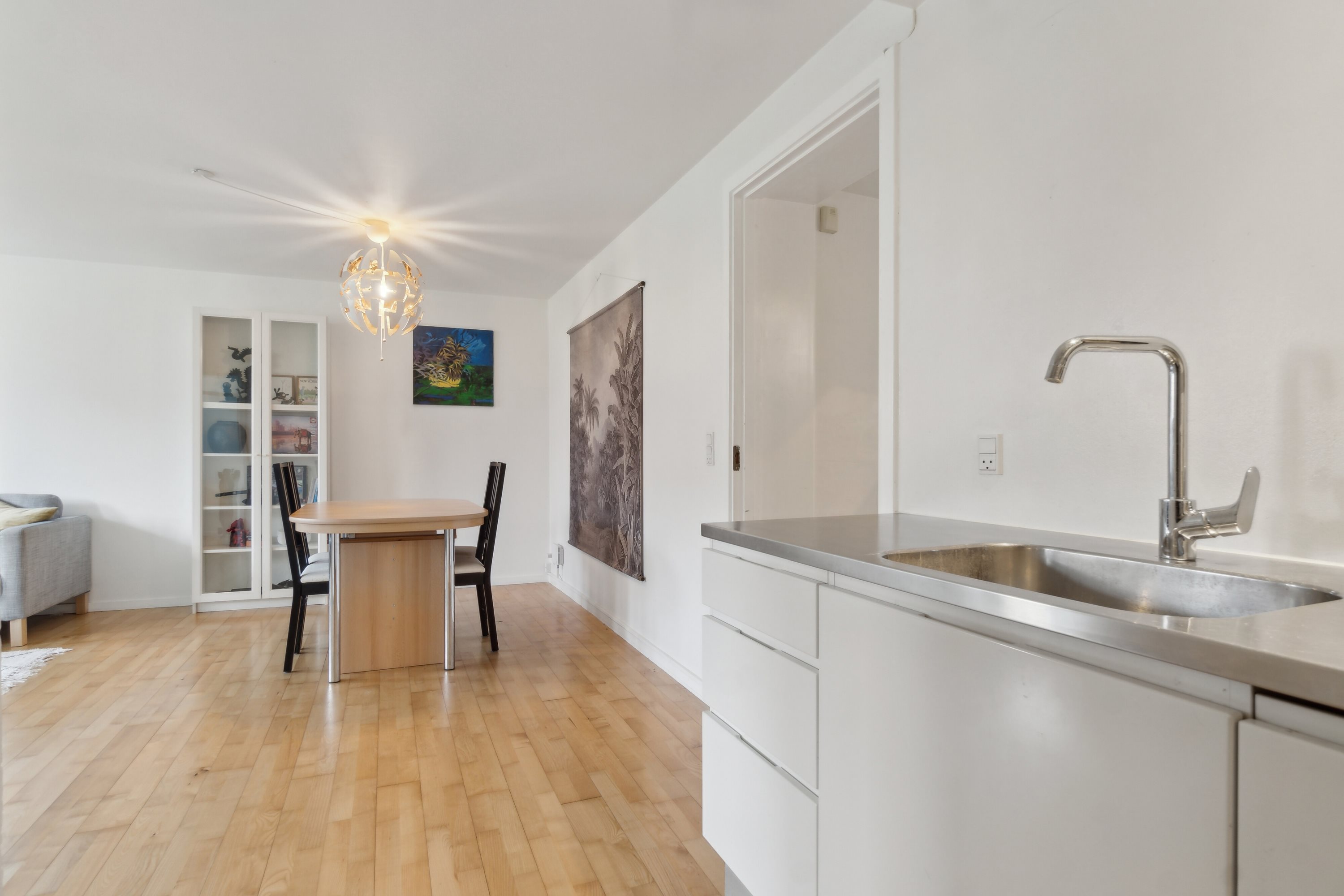 Fremhævet køkken billede i fuldskærmstilstand. Billede af Langenæs Allé 33, kld.., 8000 Aarhus C