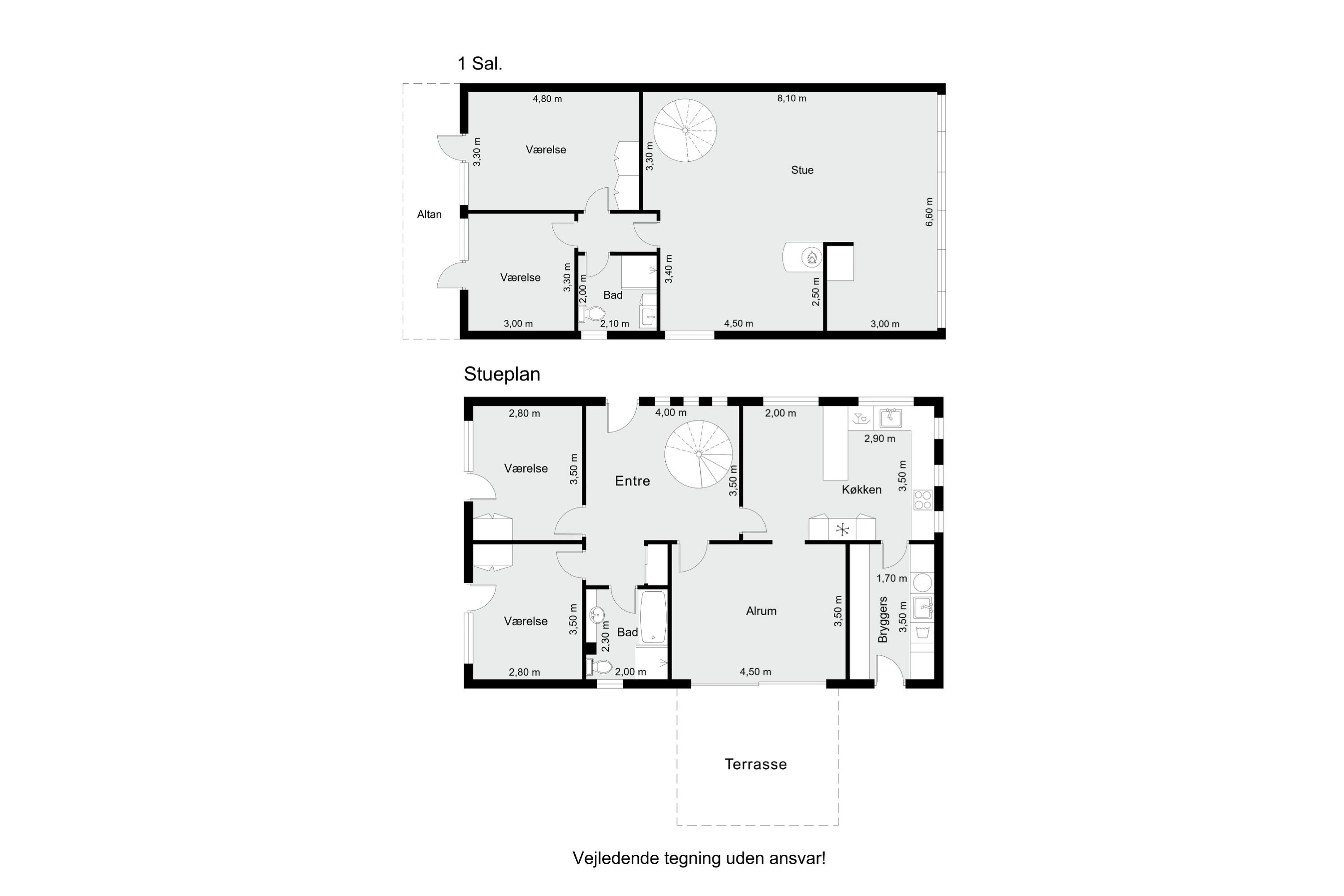 Plantegninger billede af Kvædevej 39, 8800 Viborg