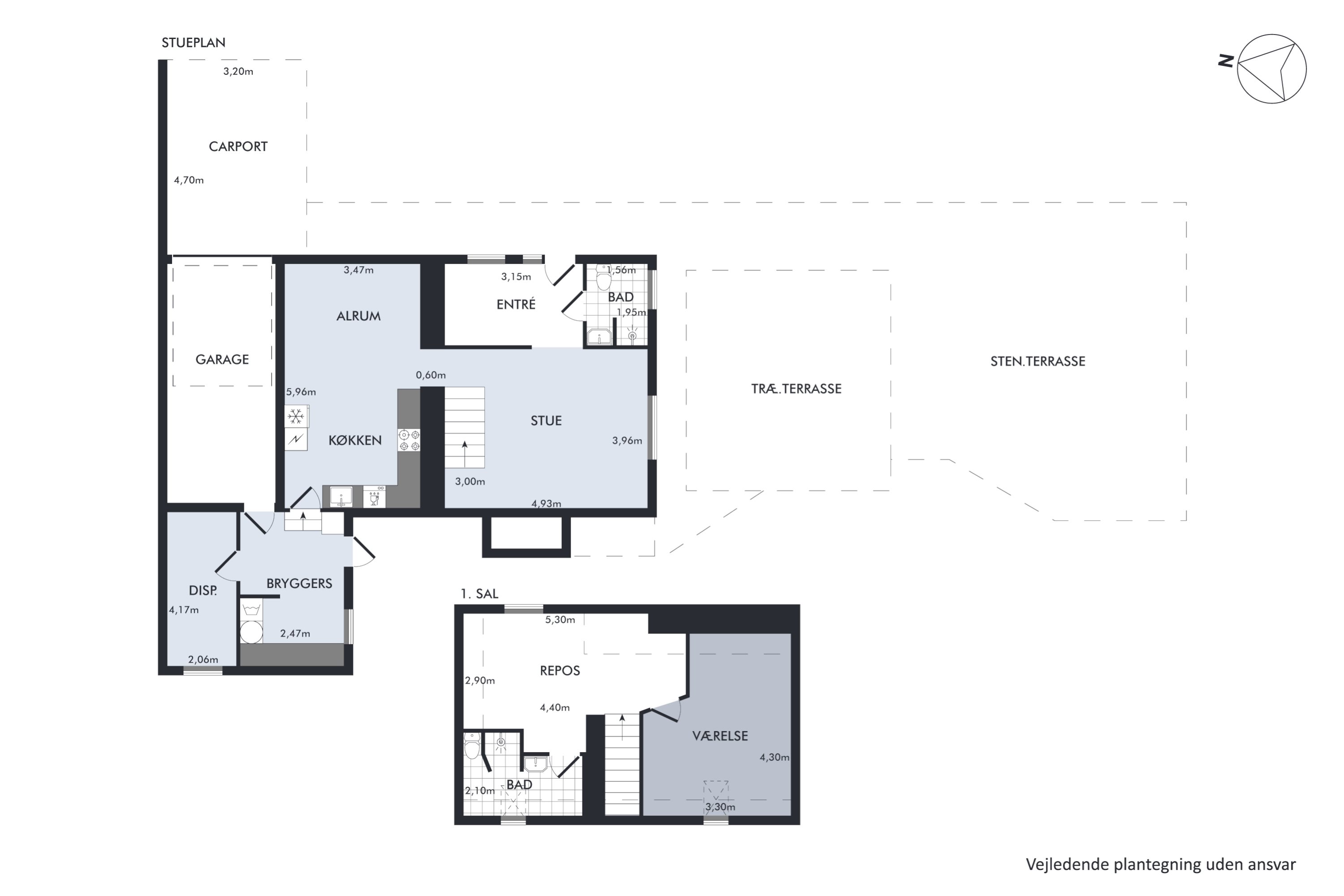 Plantegninger billede af Kyradservej 31, Nordlige bydel, 8700 Horsens