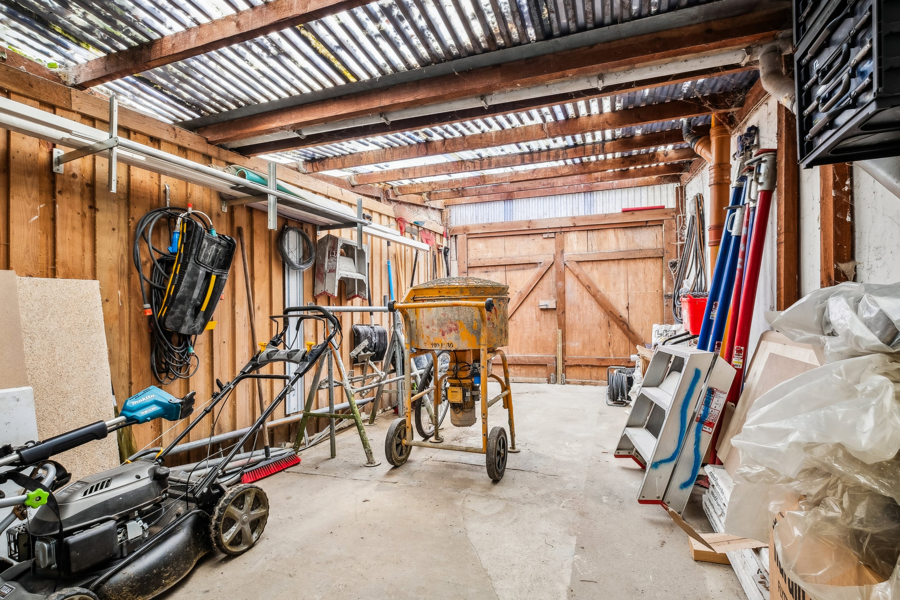 Fremhævet garage billede i fuldskærmstilstand. Billede af Kyradservej 31, Nordlige bydel, 8700 Horsens