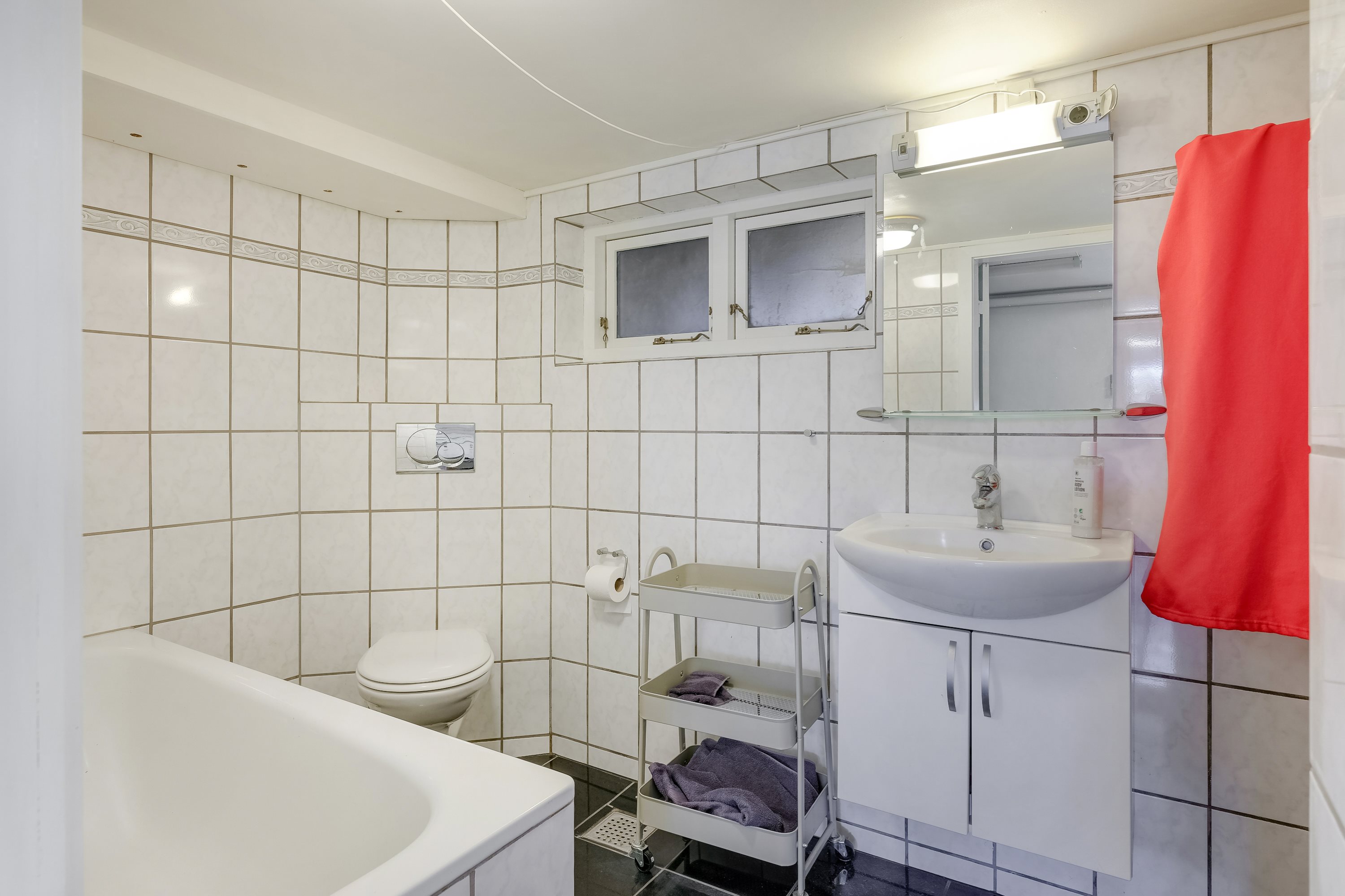 Fremhævet badeværelse billede i fuldskærmstilstand. Billede af Teglværksvej 26, 5620 Glamsbjerg