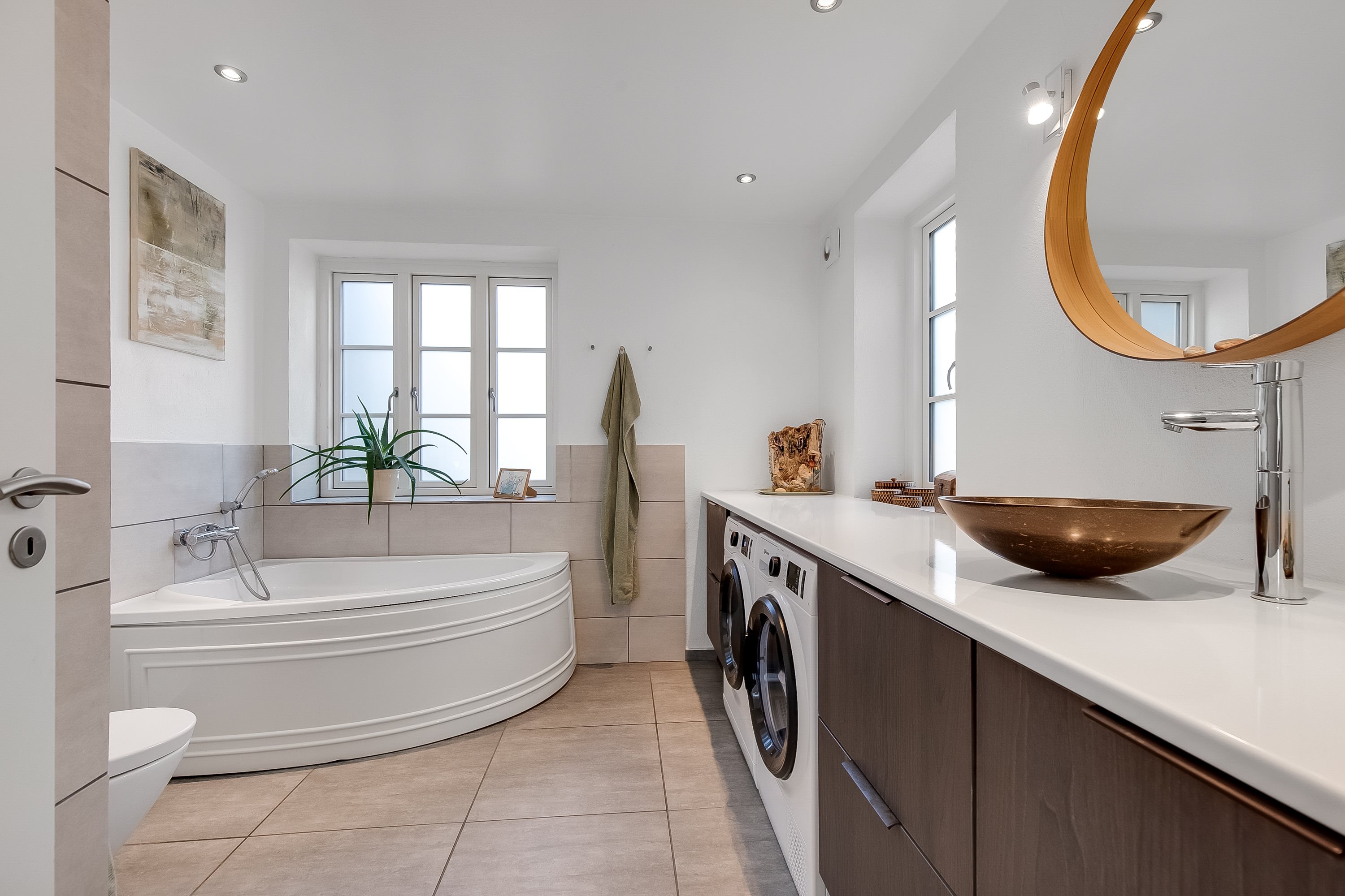 Fremhævet badeværelse billede i fuldskærmstilstand. Billede af Grønlandsvej 14, 7100 Vejle