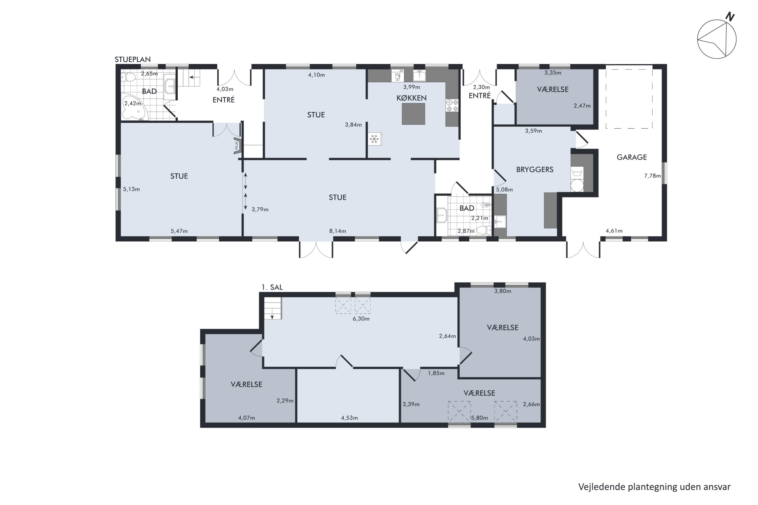 Plantegninger billede af Hans Tausensgade 37, 5550 Langeskov