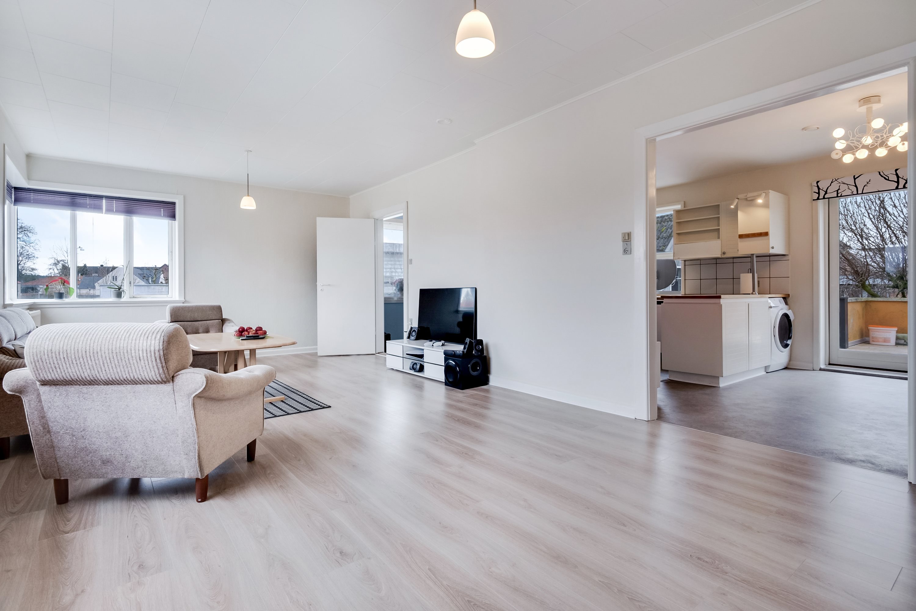 Fremhævet stue billede i fuldskærmstilstand. Billede af Algade 59, 5683 Haarby