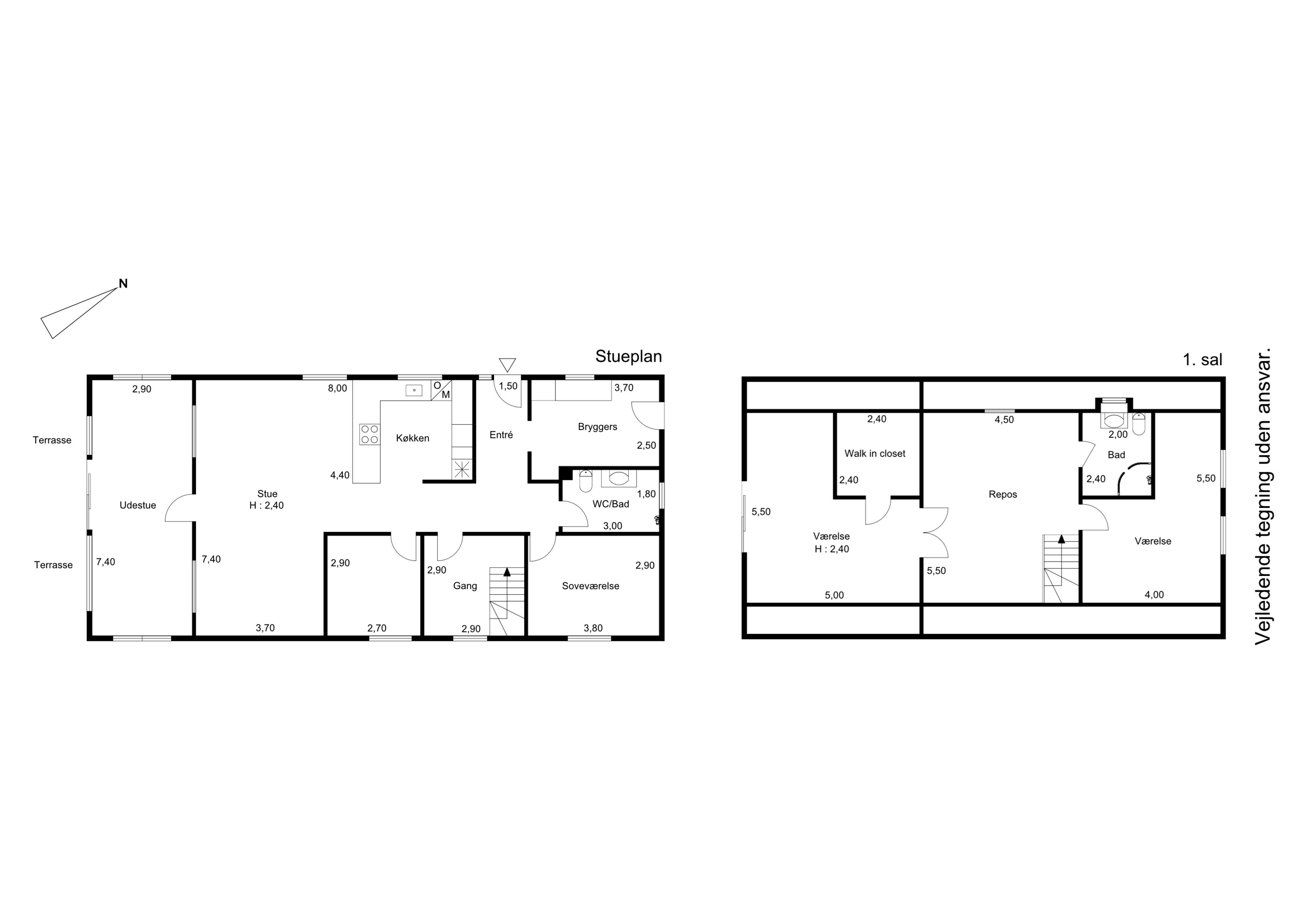 Plantegninger billede af Sejerøvej 1, 4600 Køge