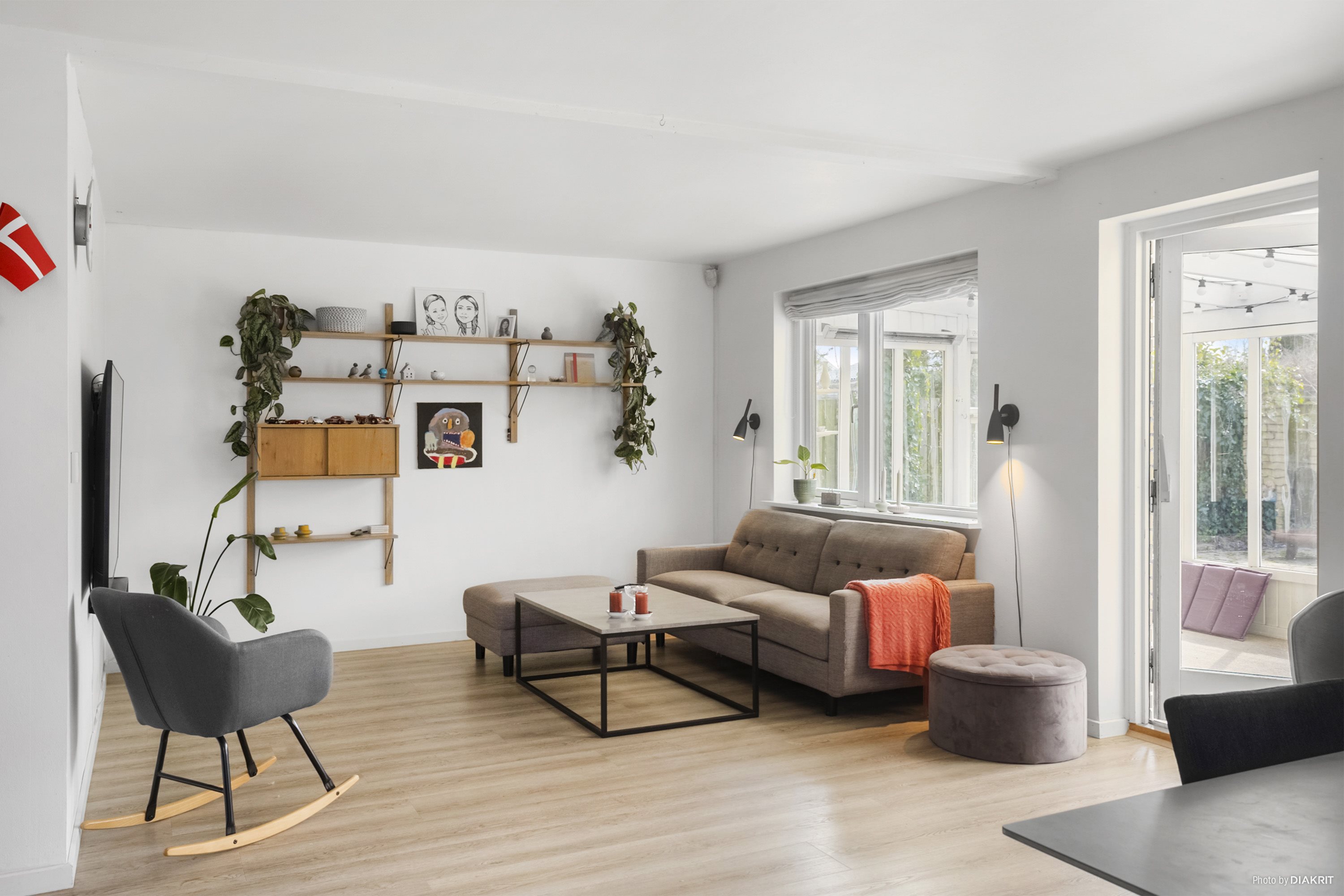 Fremhævet stue billede i fuldskærmstilstand. Billede af Sejerøvej 1, 4600 Køge