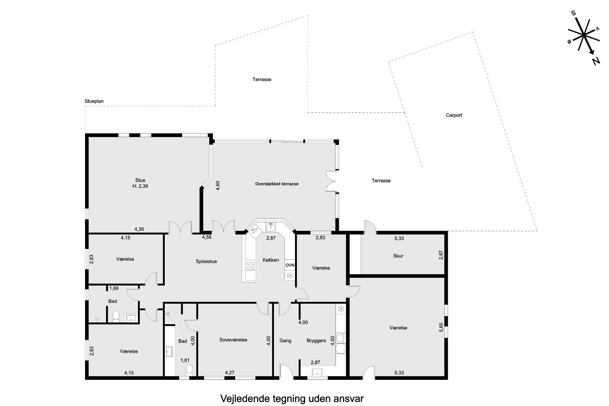 Plantegninger billede af Blåbærhaven 47, 8520 Lystrup