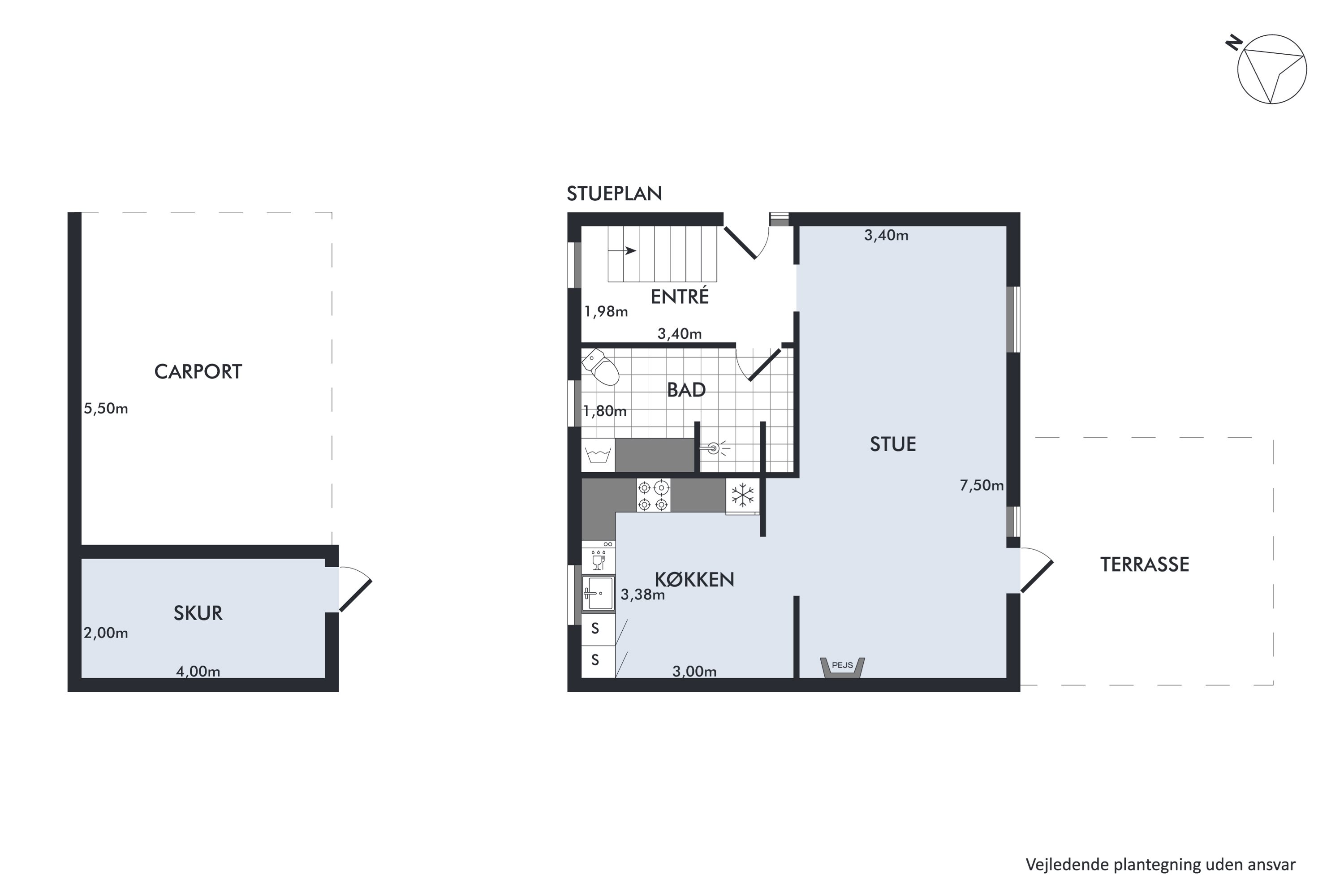 Plantegninger billede af Egebjergvej 25, 8700 Horsens