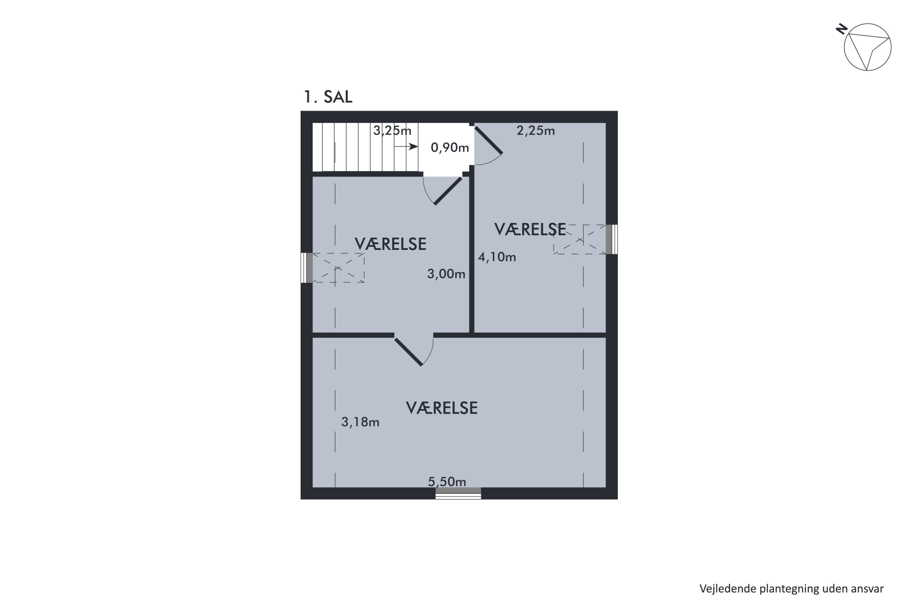 Plantegninger billede af Egebjergvej 25, 8700 Horsens