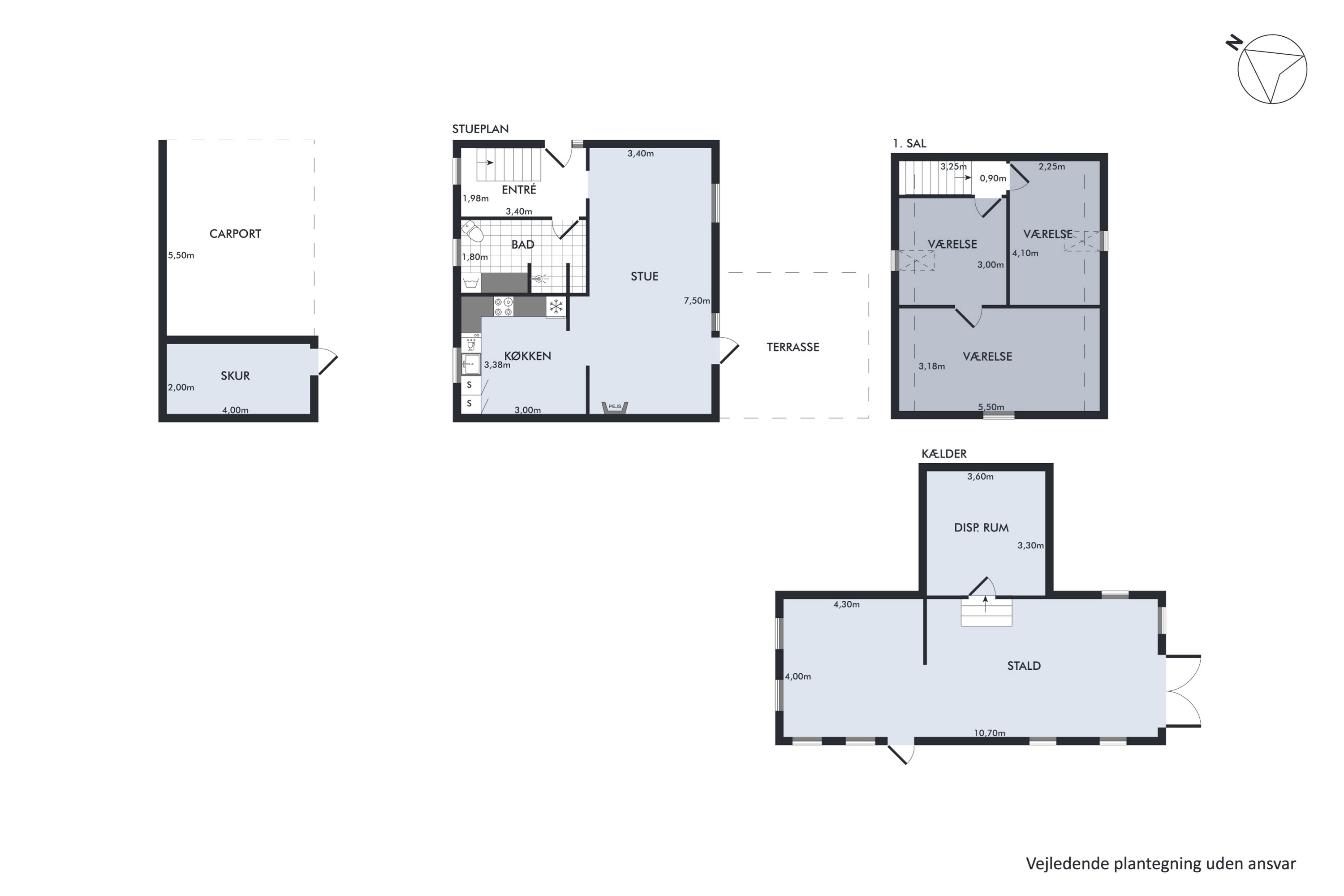 Plantegninger billede af Egebjergvej 25, 8700 Horsens