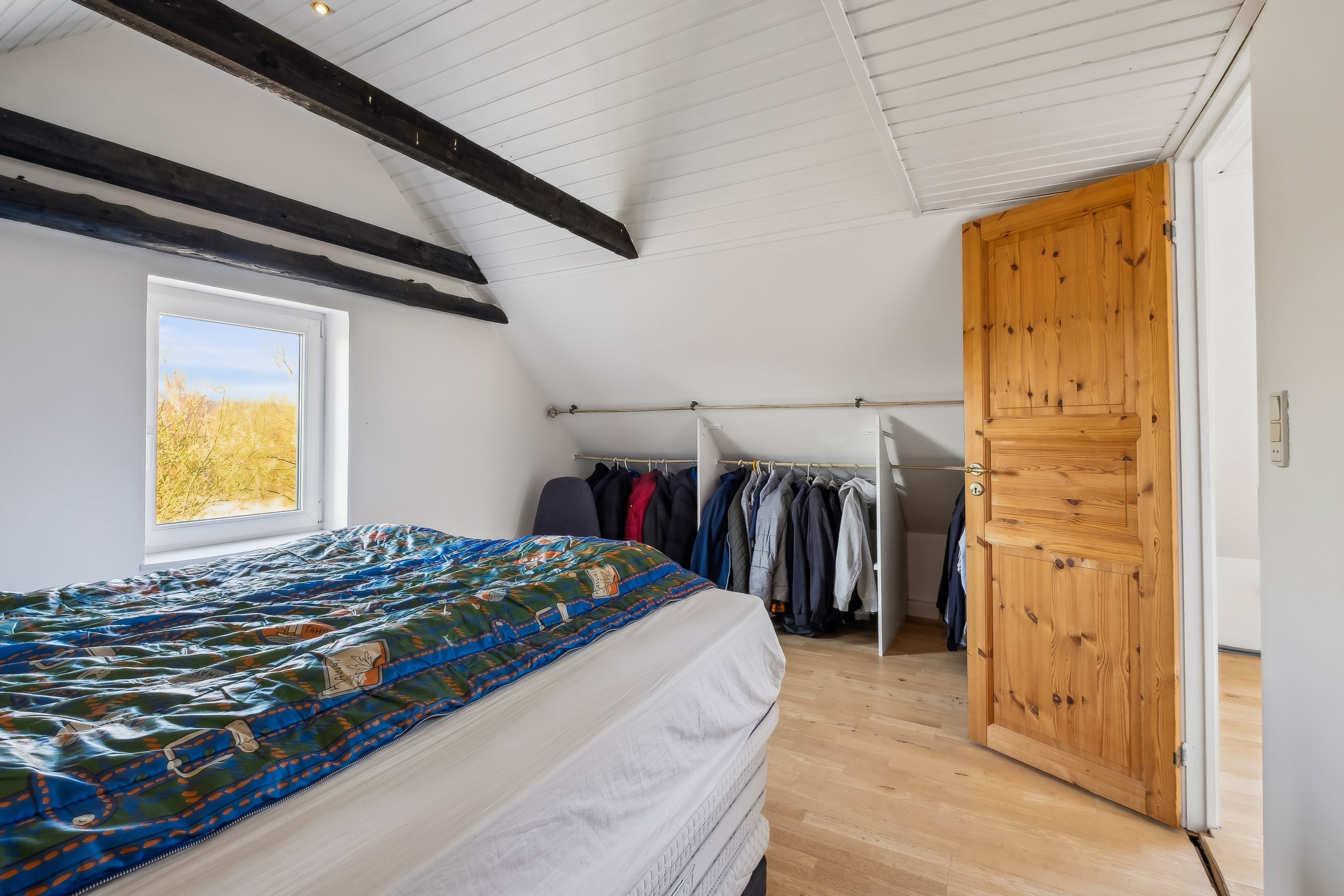 Fremhævet soveværelse billede i fuldskærmstilstand. Billede af Egebjergvej 25, 8700 Horsens