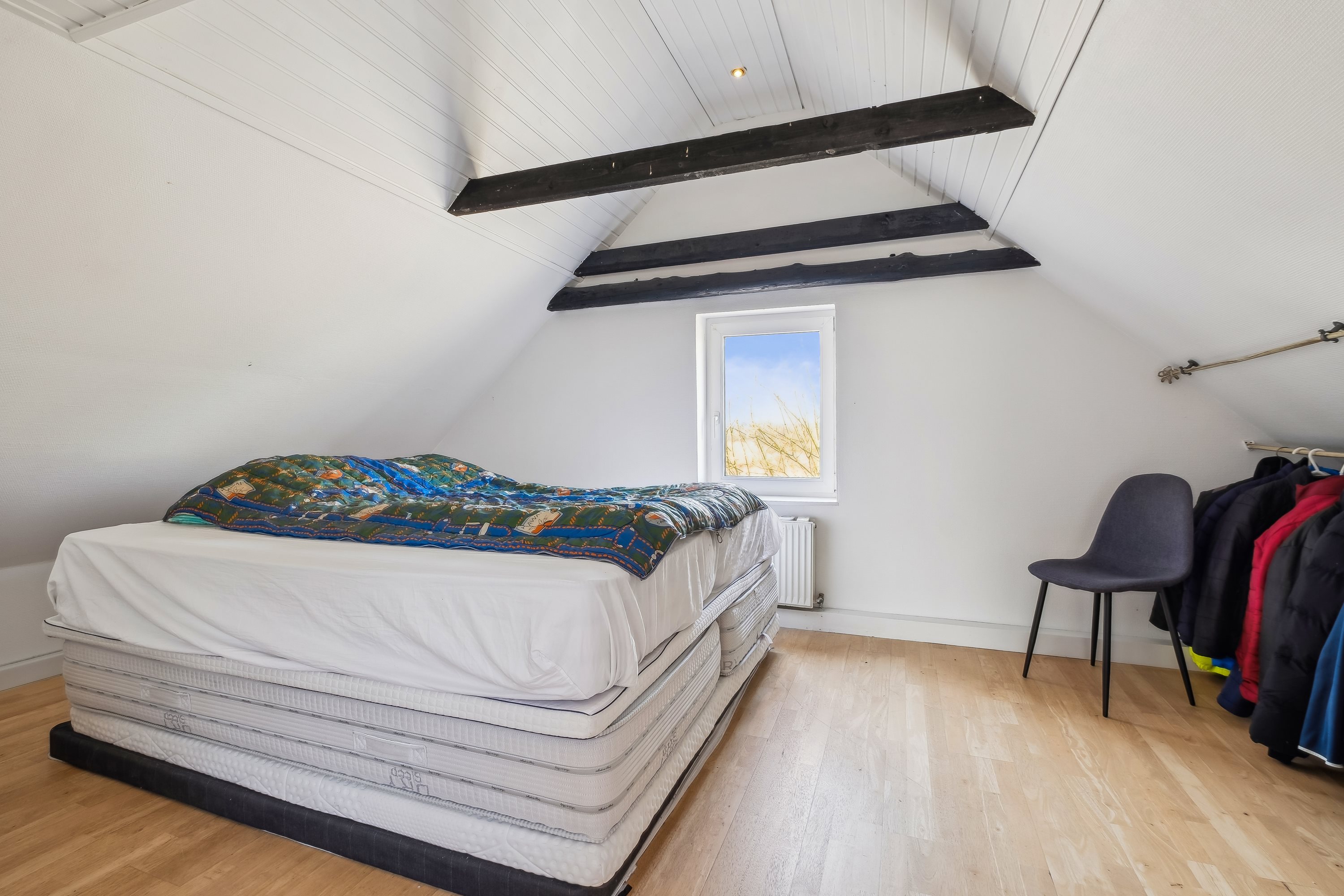 Fremhævet soveværelse billede i fuldskærmstilstand. Billede af Egebjergvej 25, 8700 Horsens