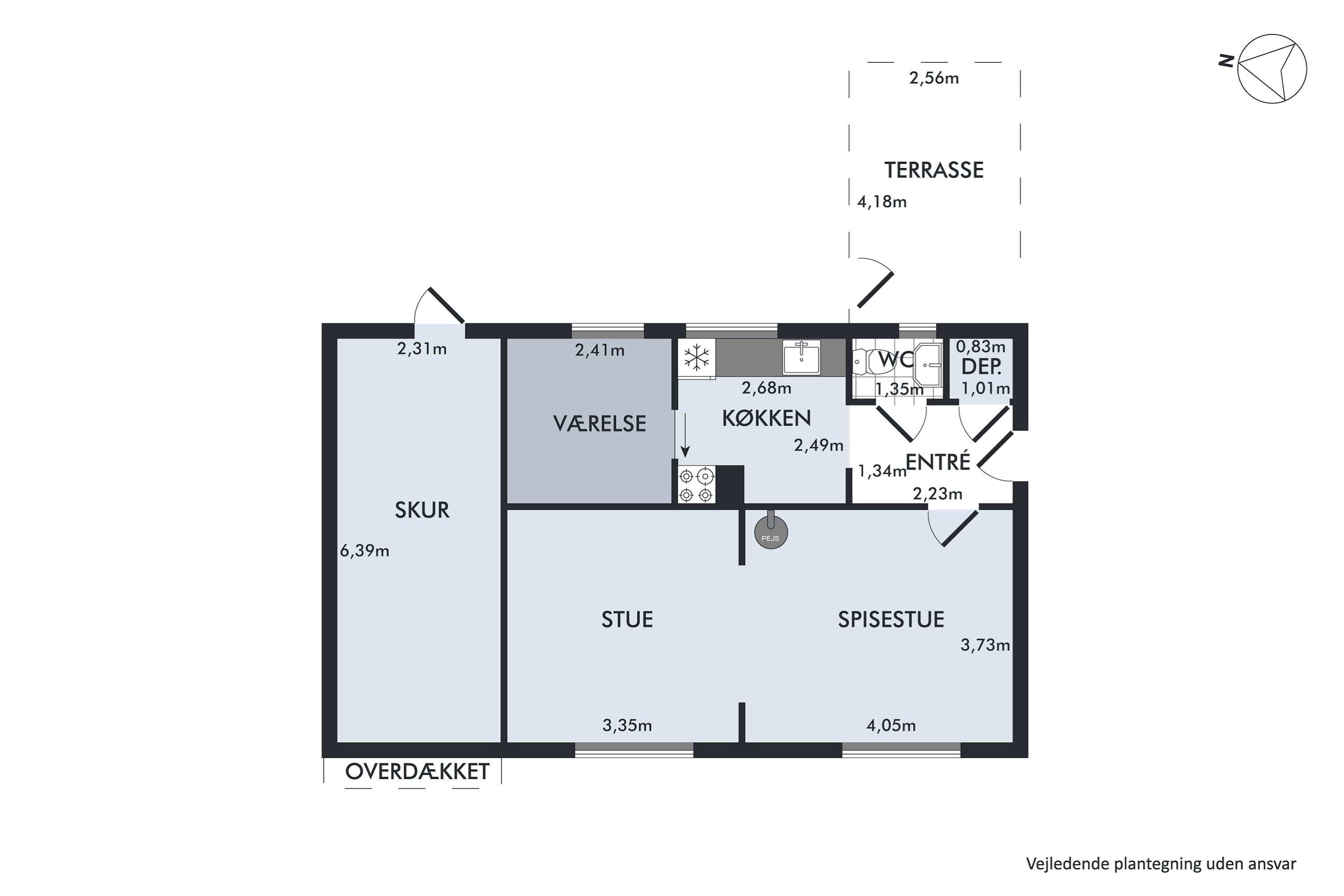 Plantegninger billede af Hf. Birkevang 145, 2700 Brønshøj