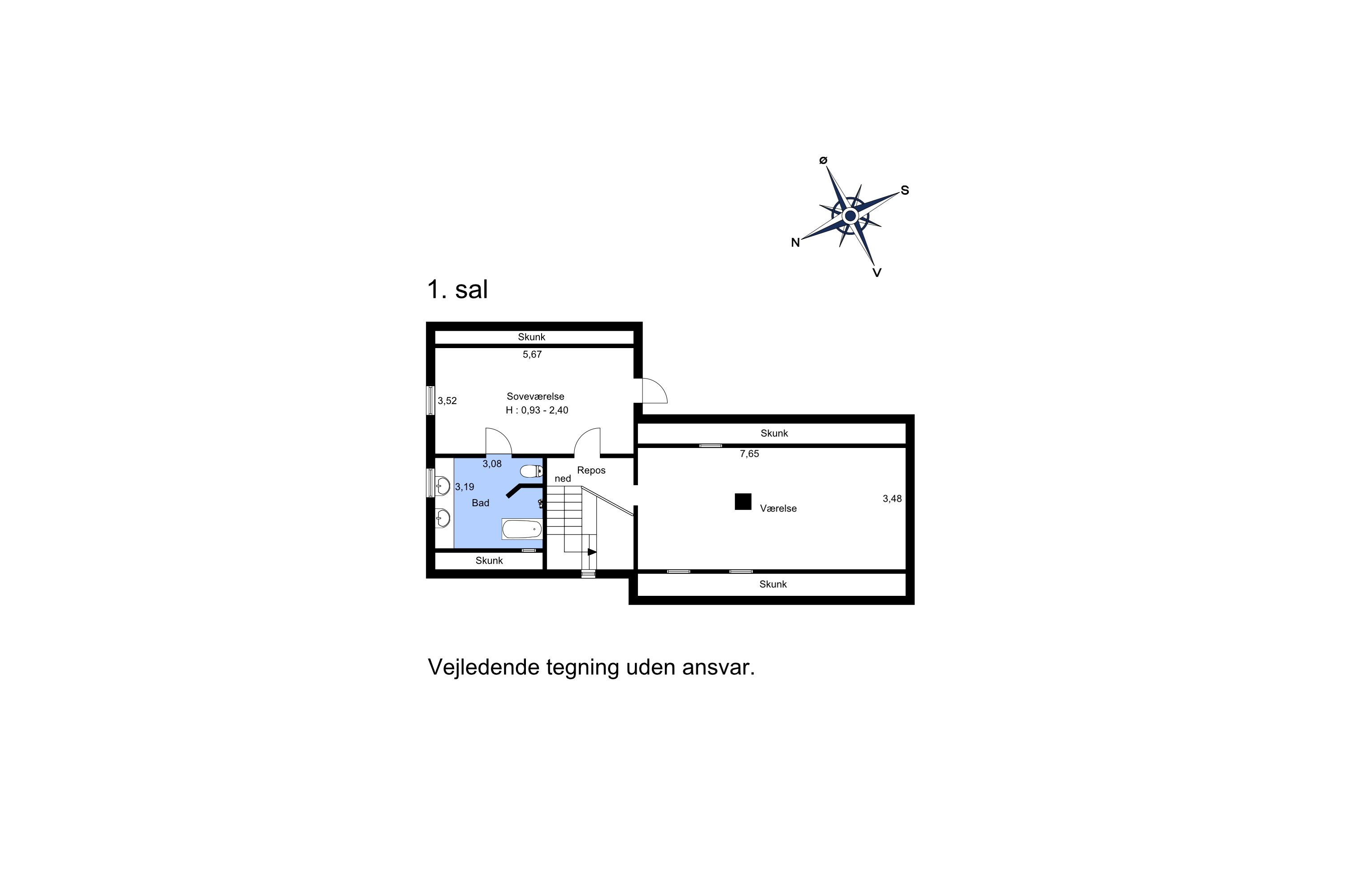 Plantegninger billede af Kirkestræde 16, Thurø, 5700 Svendborg
