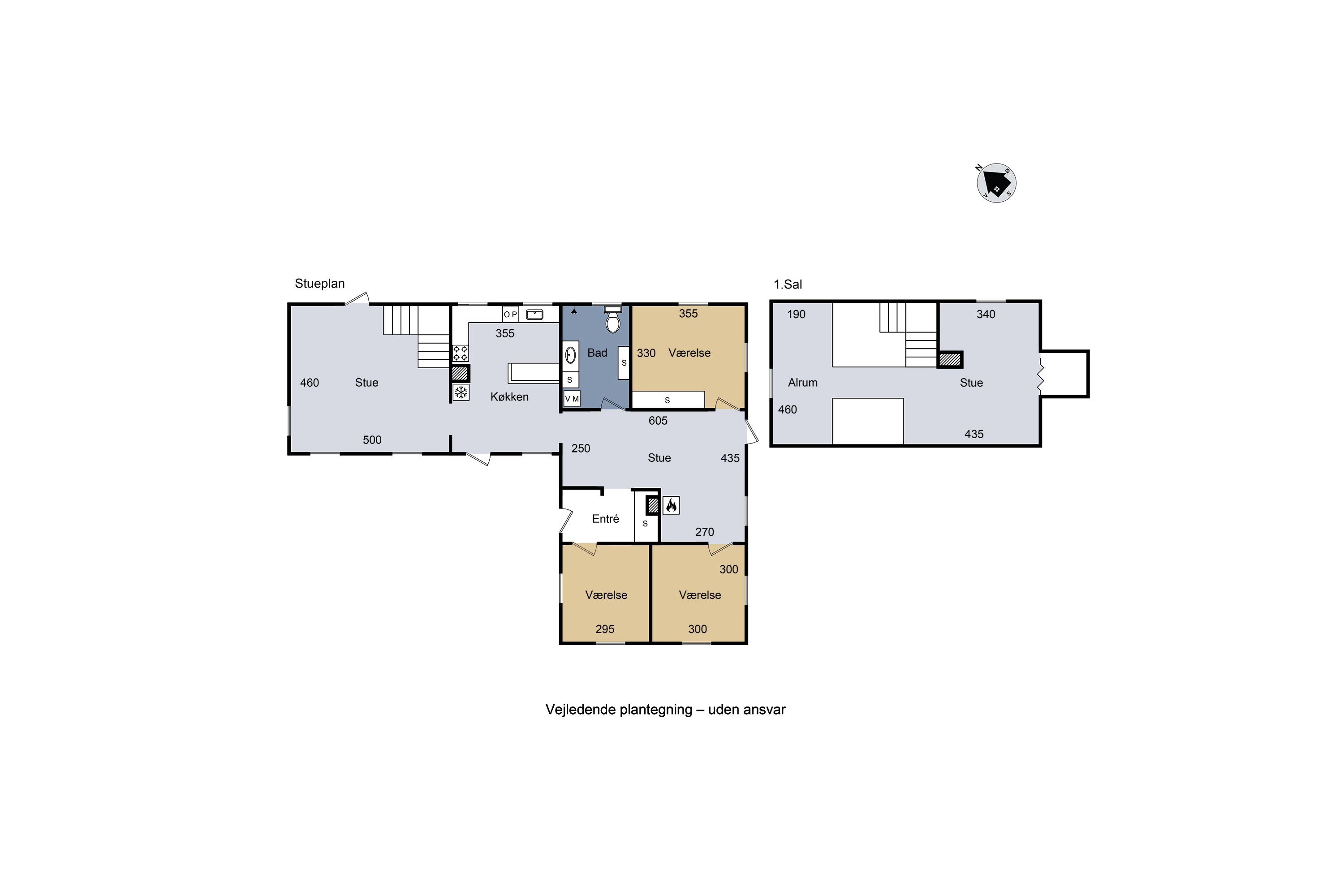 Plantegninger billede af Skovmarksvej 29, Vetterslev, 4100 Ringsted