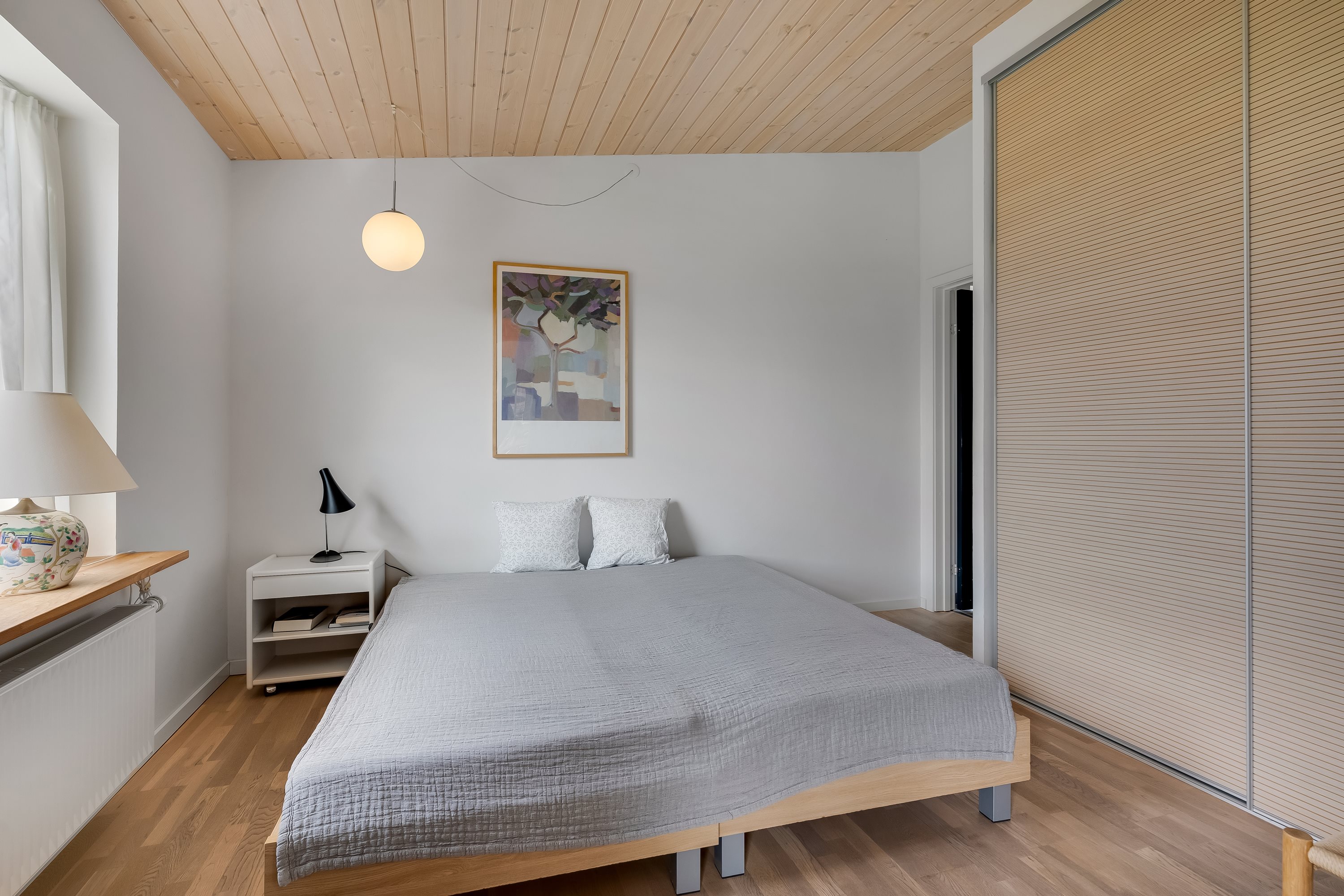 Fremhævet soveværelse billede i fuldskærmstilstand. Billede af Heboltoft 38, Velling, 6950 Ringkøbing