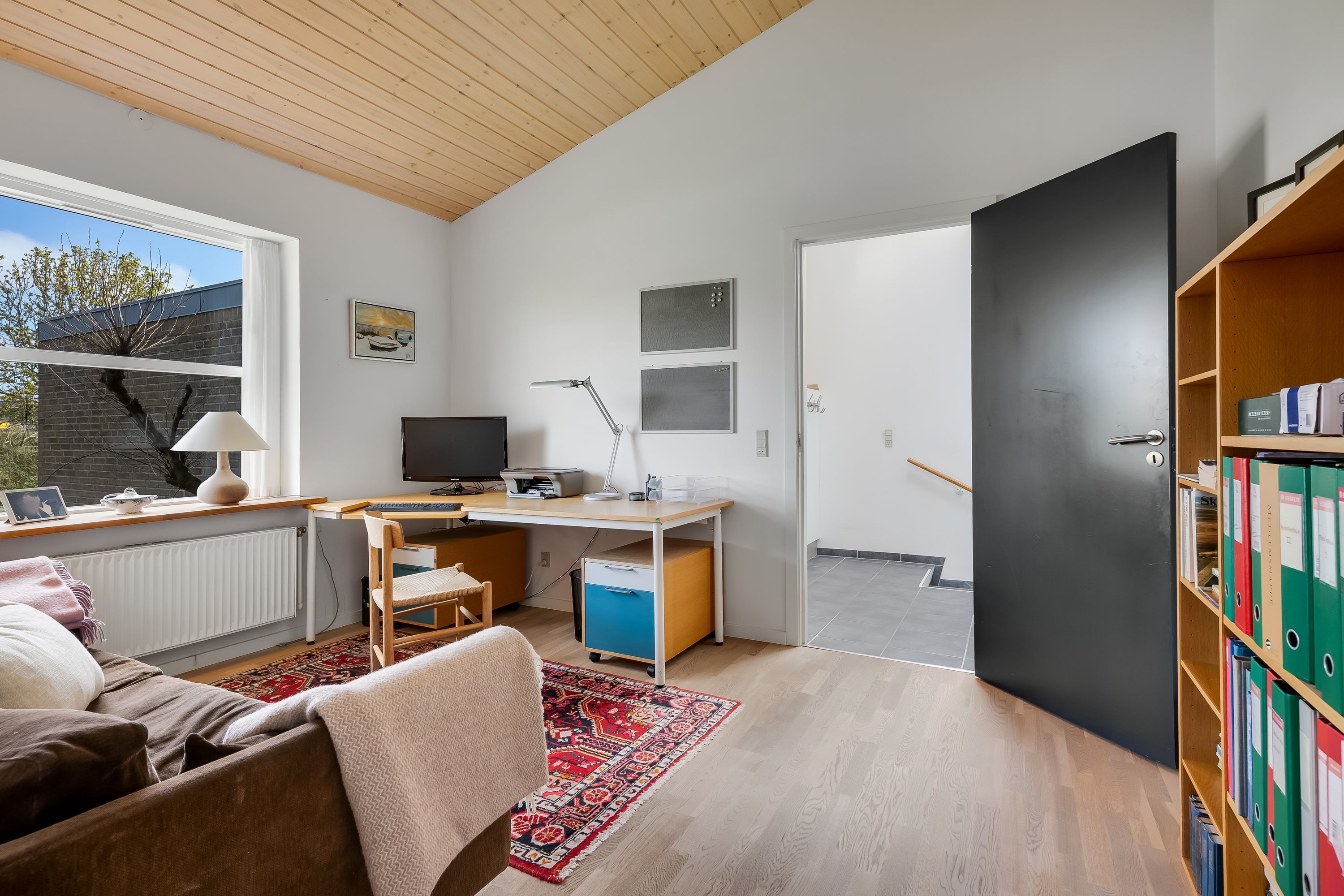 Fremhævet kontor billede i fuldskærmstilstand. Billede af Heboltoft 38, Velling, 6950 Ringkøbing