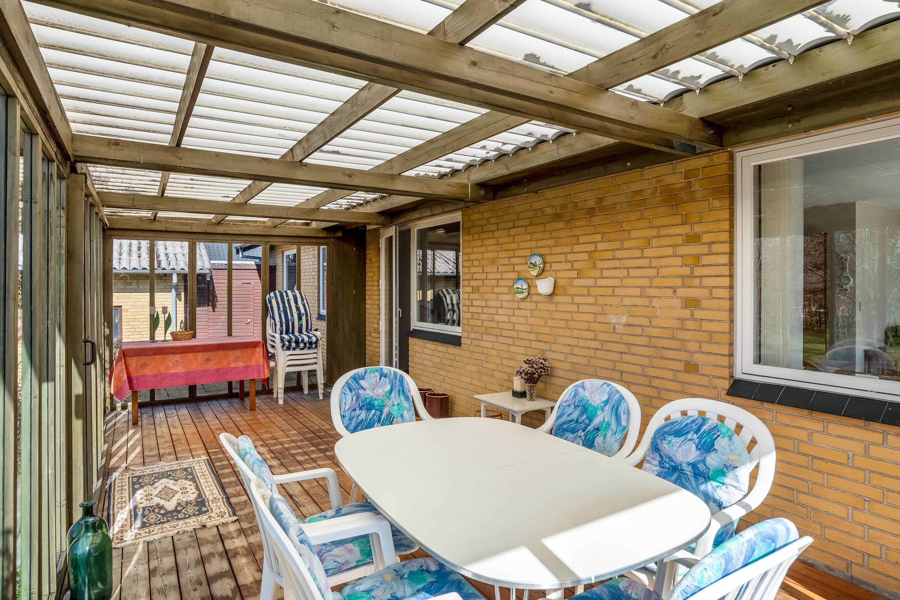 Fremhævet udestue billede i fuldskærmstilstand. Billede af Nørlundvej 19, 7500 Holstebro