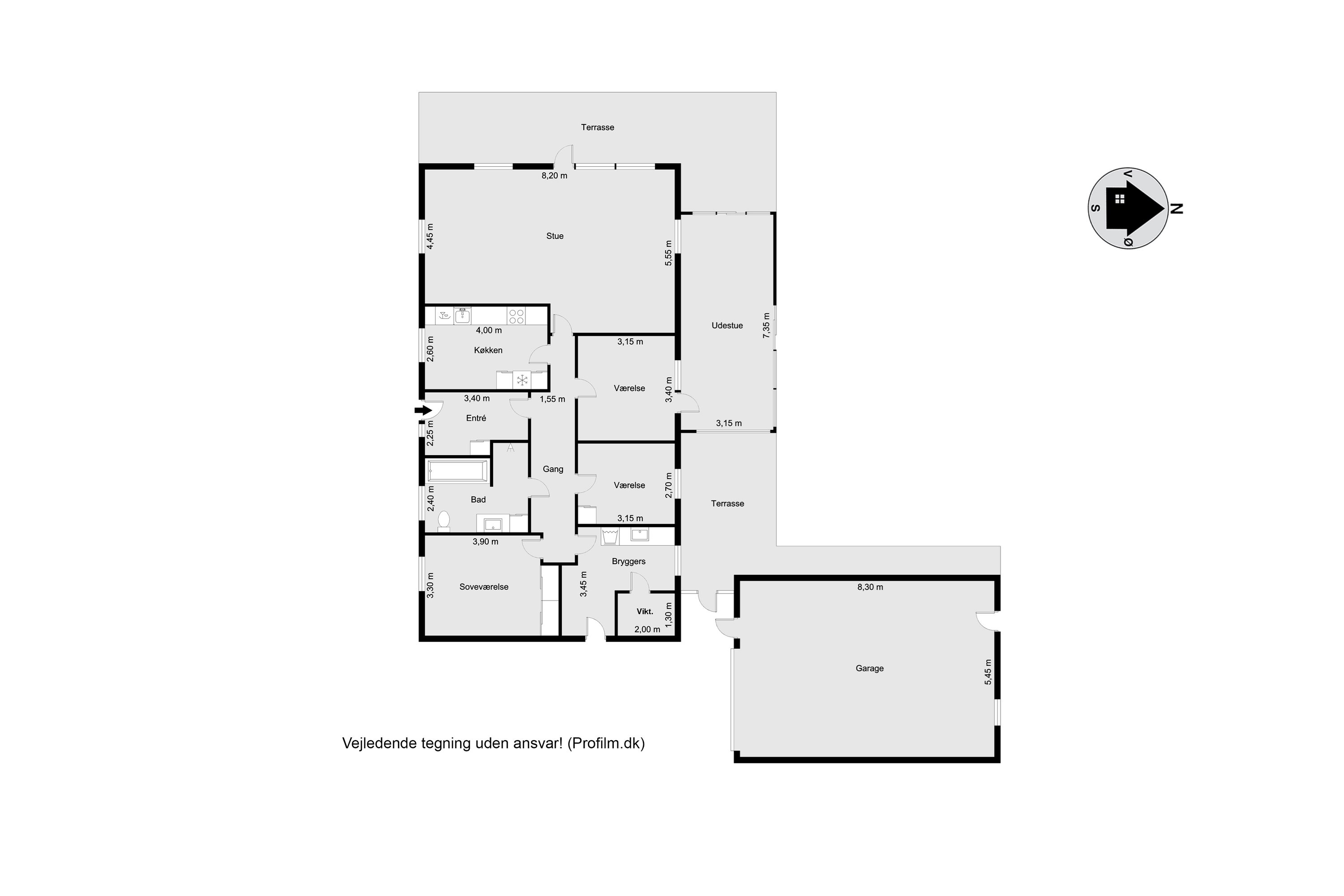 Plantegninger billede af Nørlundvej 19, 7500 Holstebro