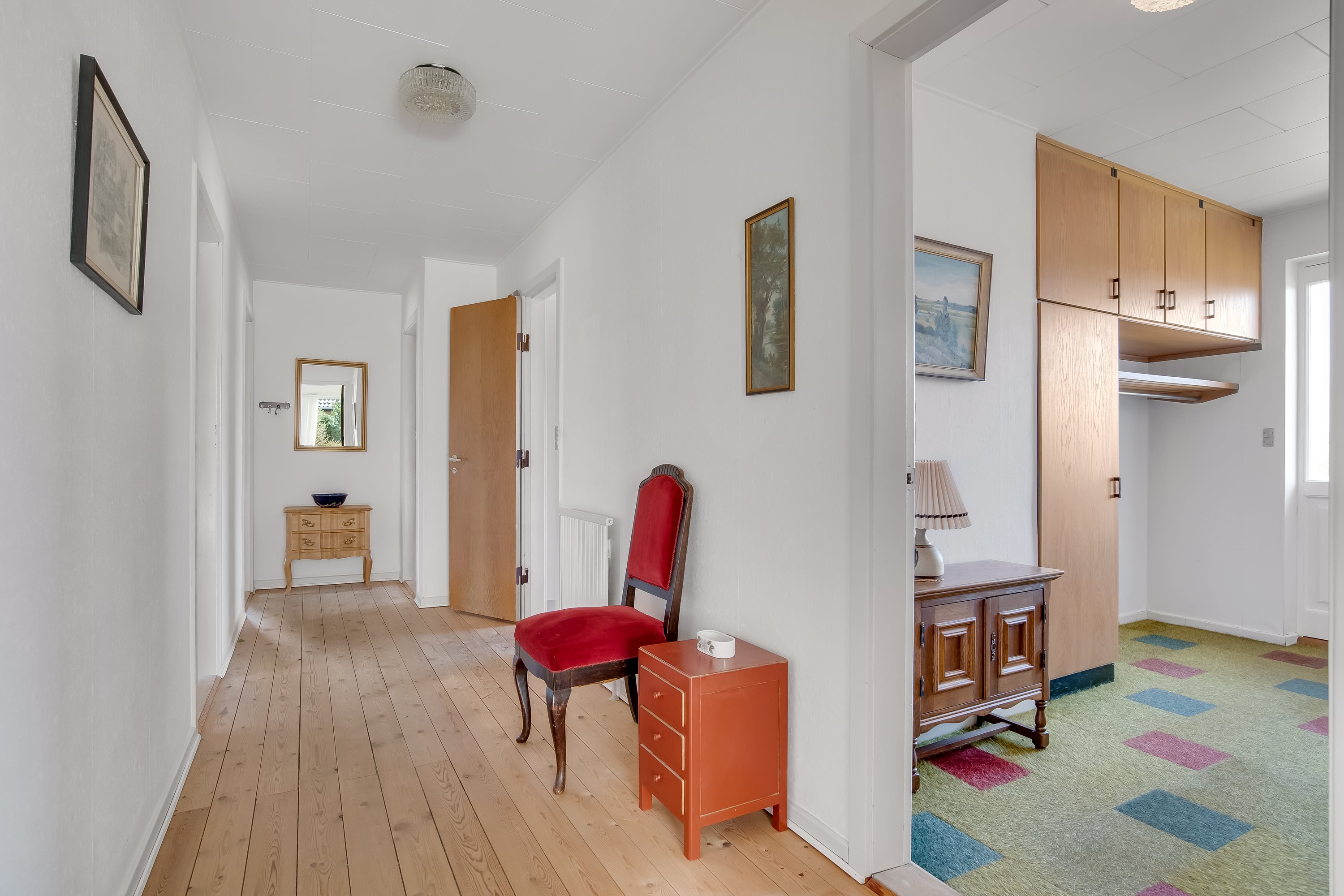 Fremhævet gang billede i fuldskærmstilstand. Billede af Nørlundvej 19, 7500 Holstebro