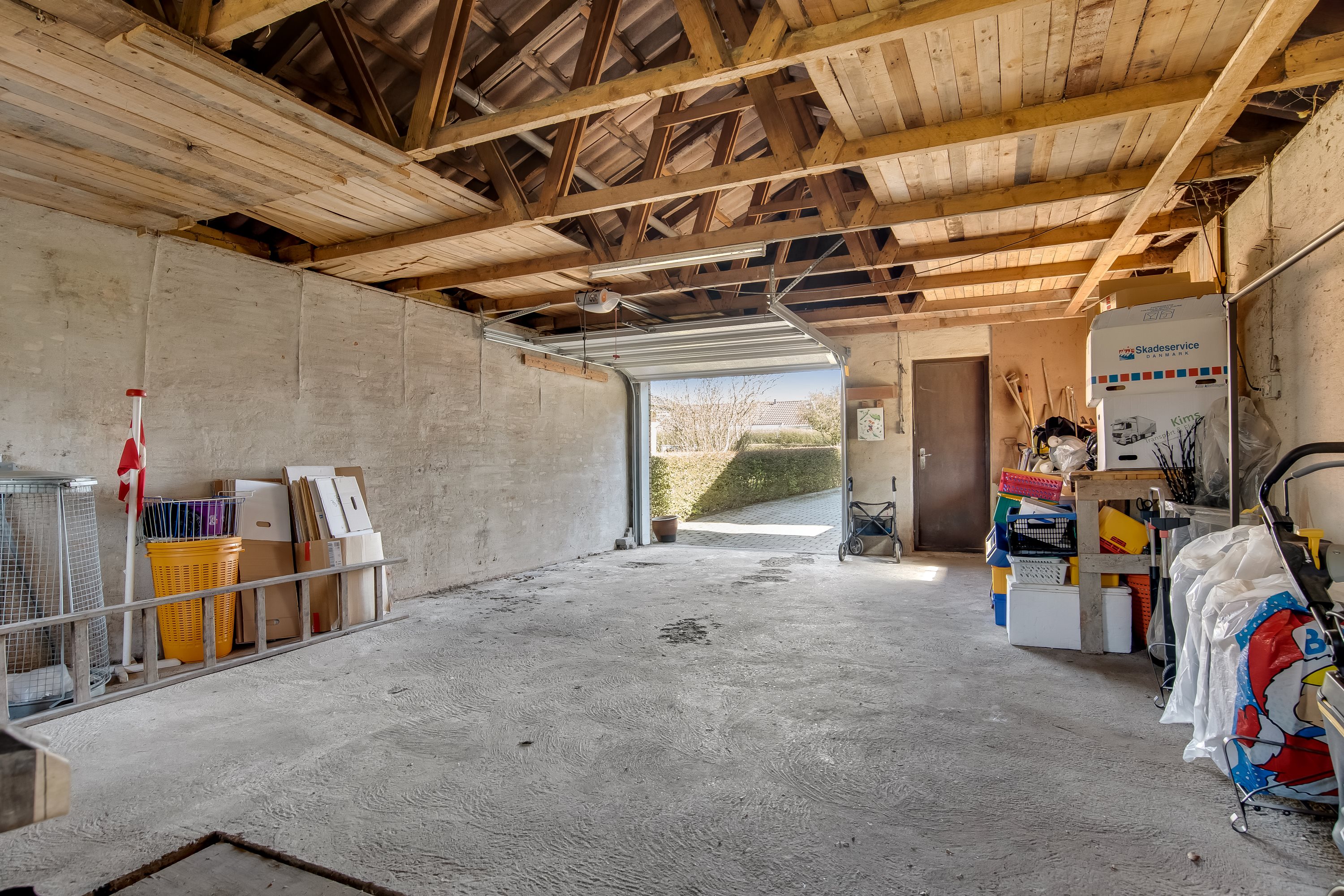 Fremhævet garage billede i fuldskærmstilstand. Billede af Nørlundvej 19, 7500 Holstebro