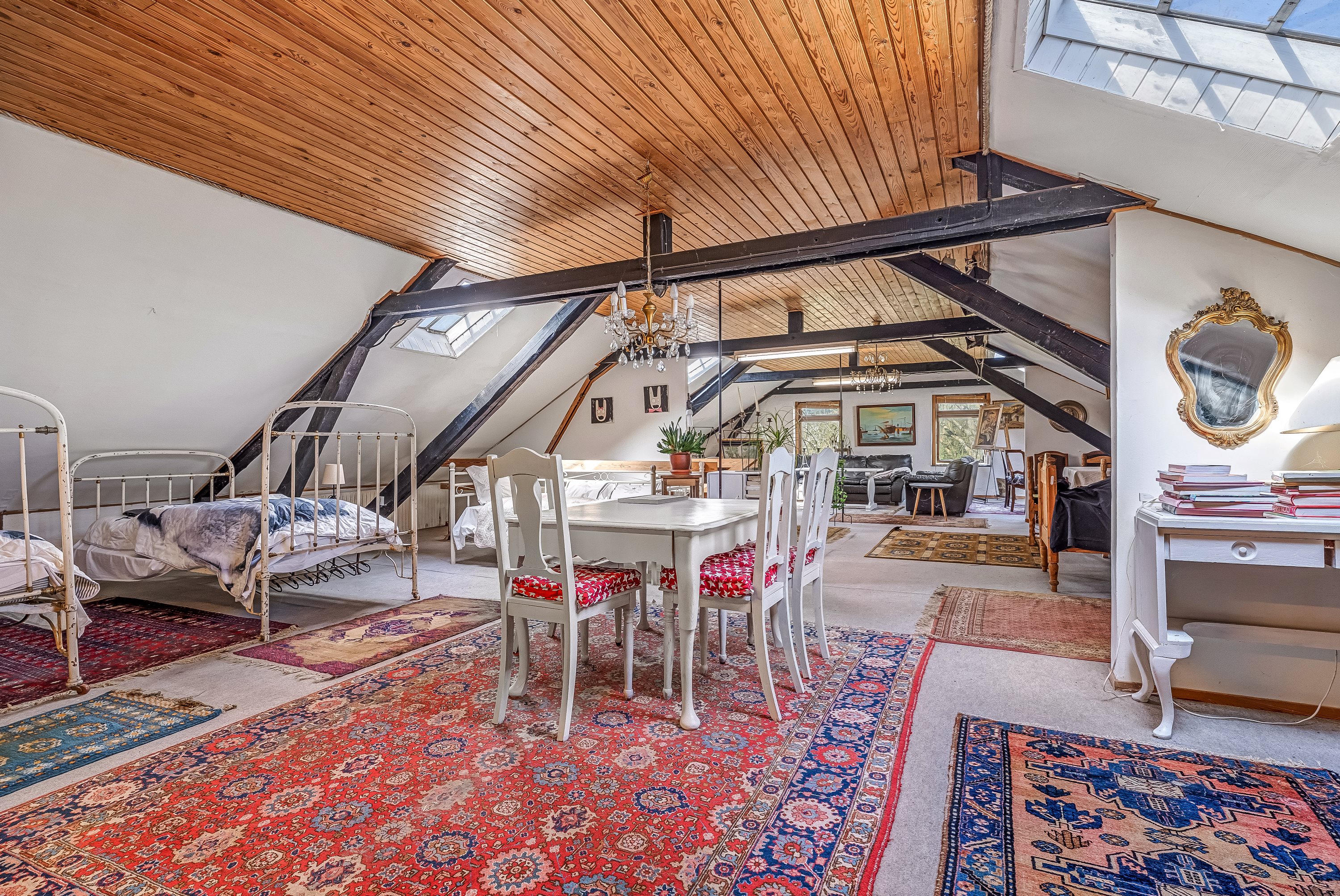 Fremhævet stue billede i fuldskærmstilstand. Billede af Abedvej 17, 4920 Søllested