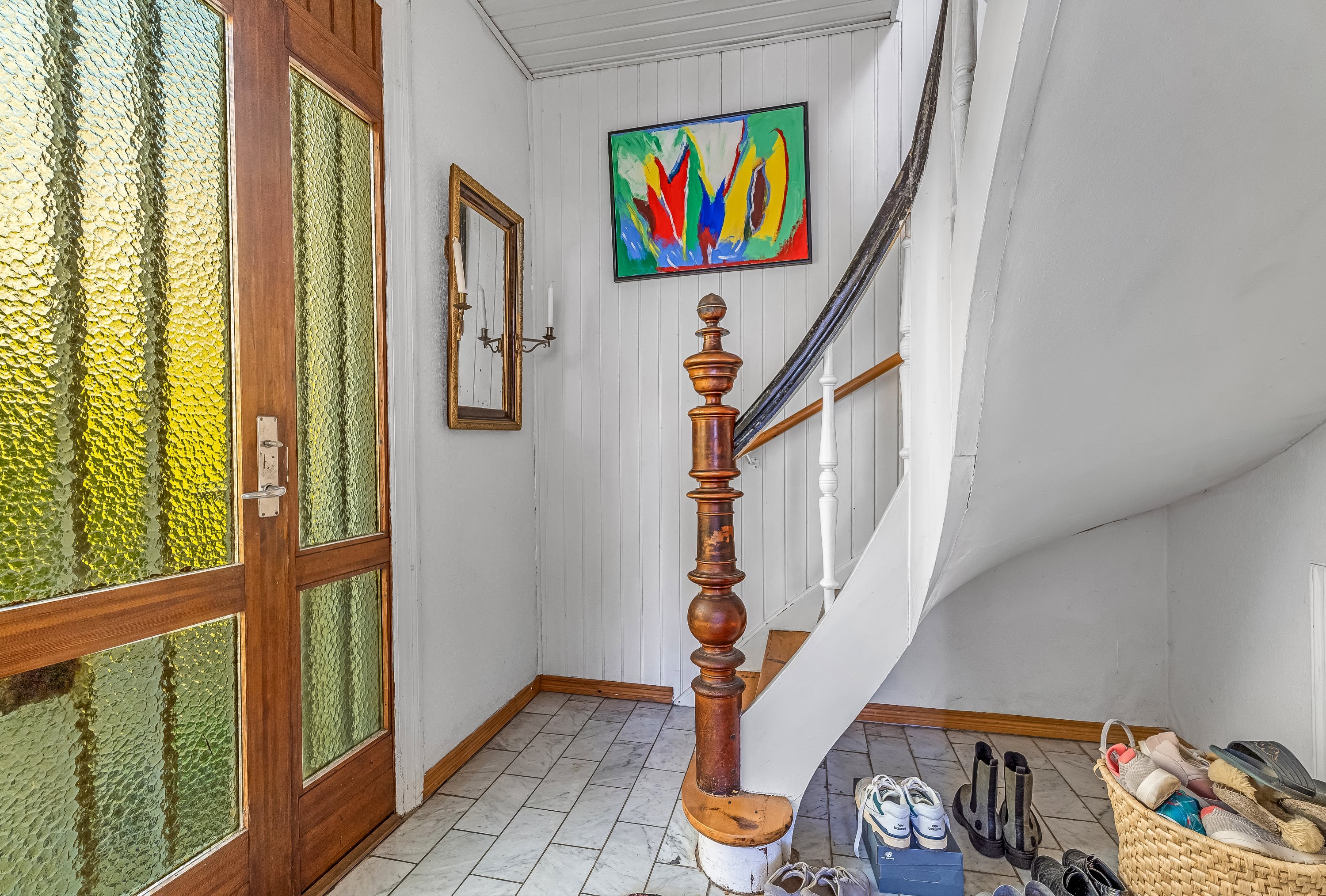 Fremhævet gang billede i fuldskærmstilstand. Billede af Abedvej 17, 4920 Søllested