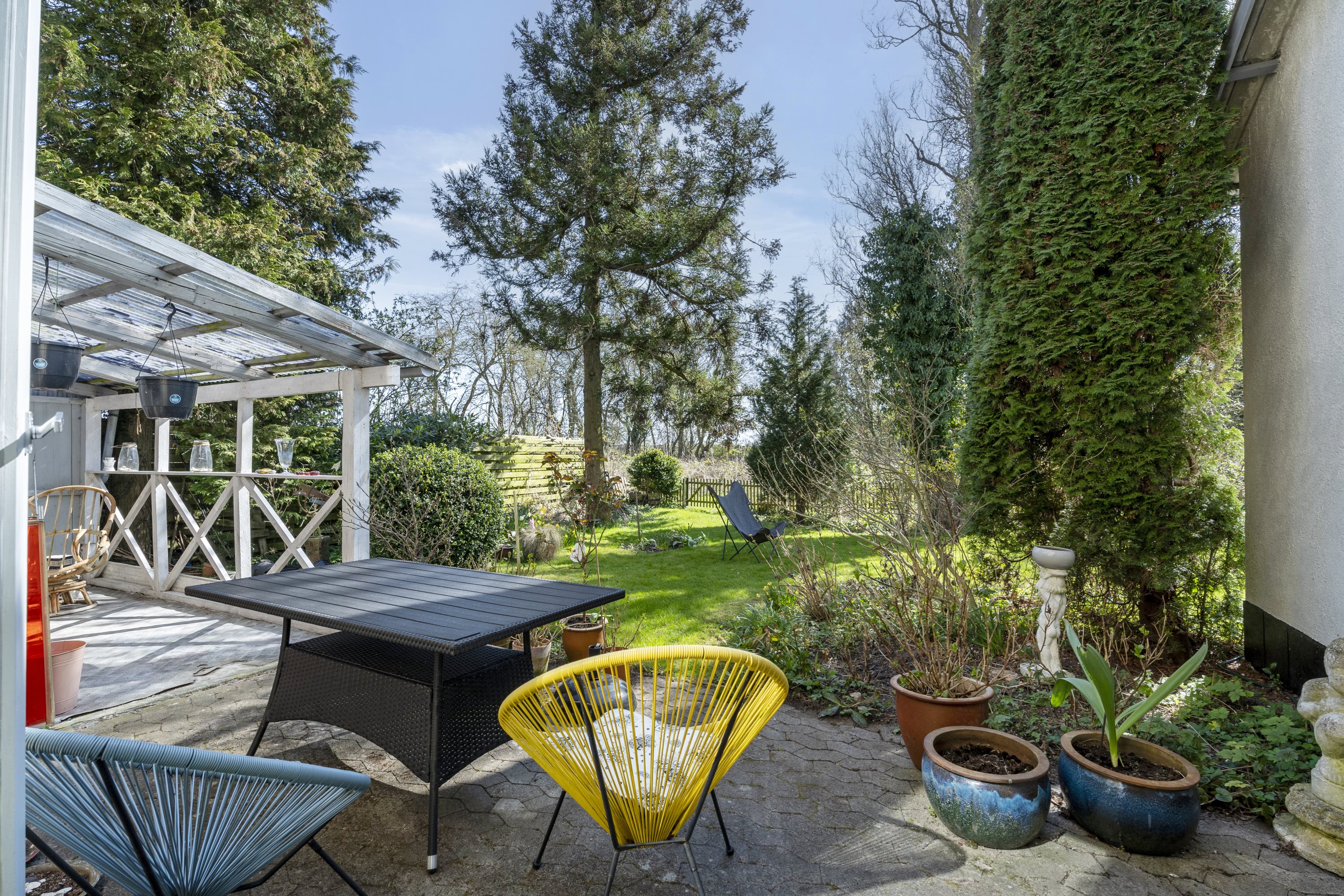 Fremhævet terrasse billede i fuldskærmstilstand. Billede af Abedvej 17, 4920 Søllested