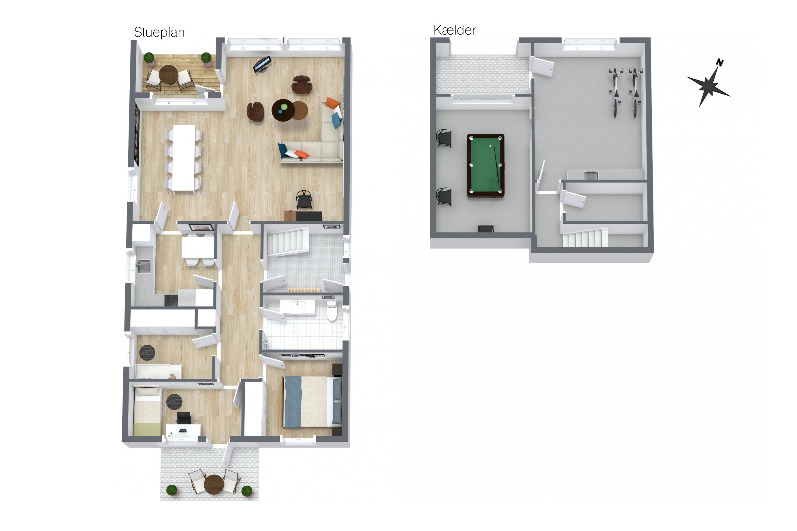 Plantegninger billede af Skråningen 2, 9830 Tårs