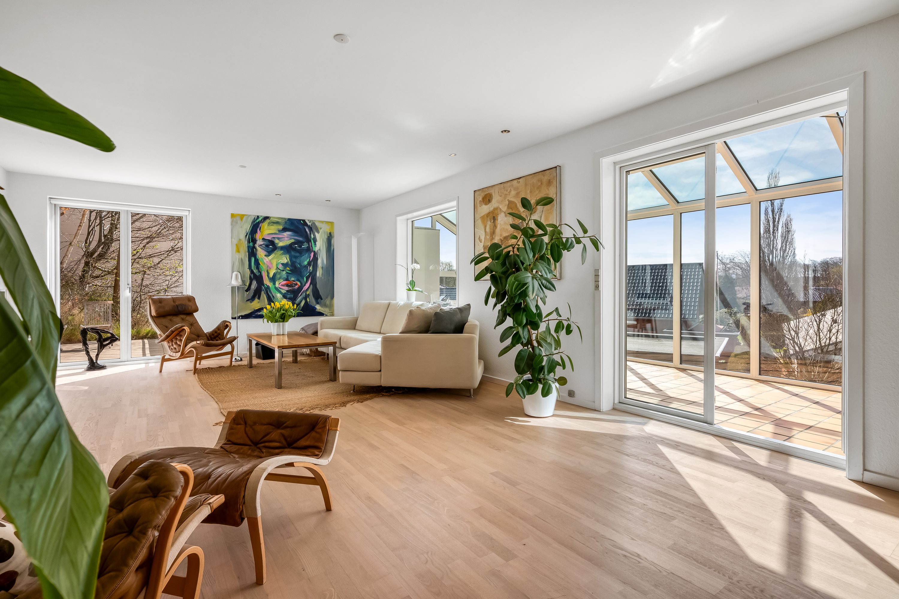 Miniaturebillede 2: stue. Billede af Granbakken 9, 7500 Holstebro