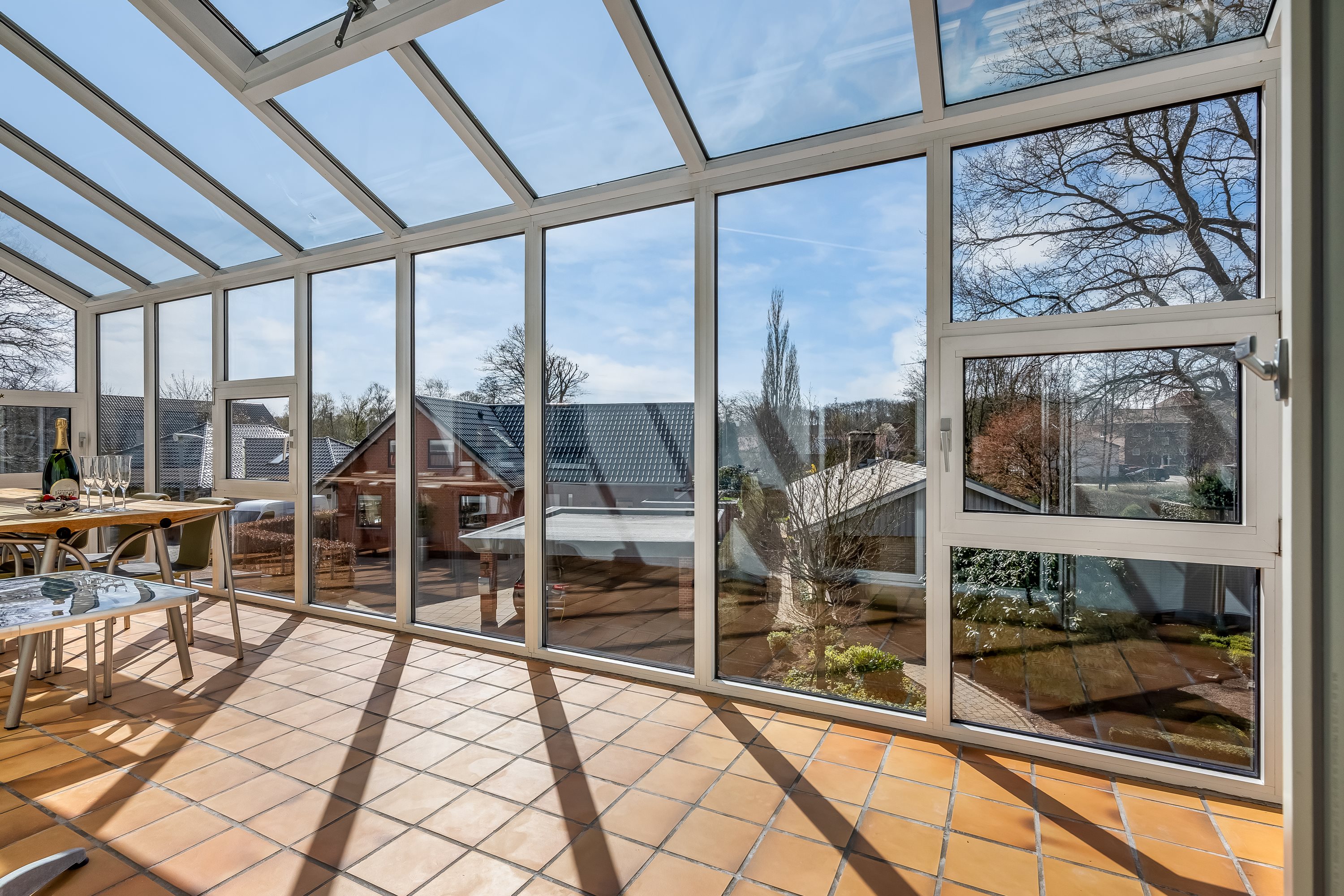 Fremhævet udestue billede i fuldskærmstilstand. Billede af Granbakken 9, 7500 Holstebro