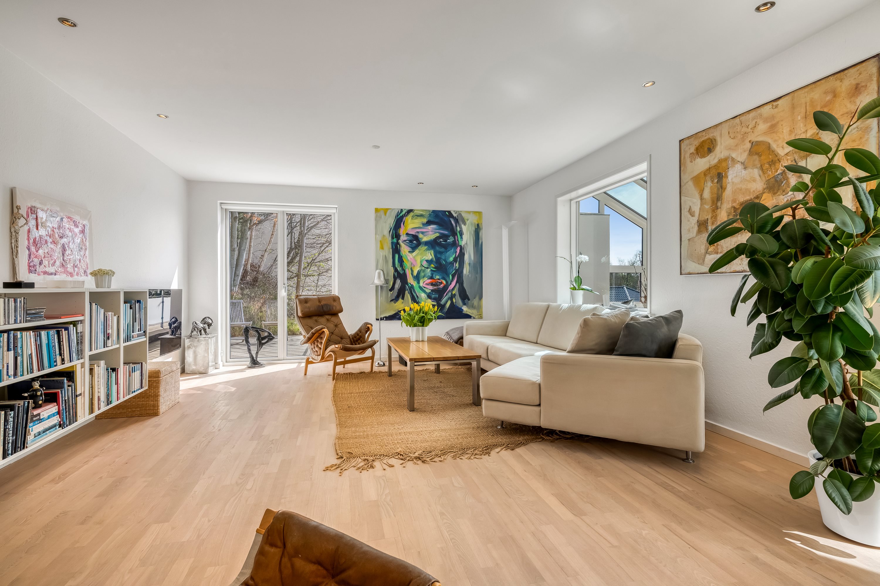 Miniaturebillede 1: stue. Billede af Granbakken 9, 7500 Holstebro