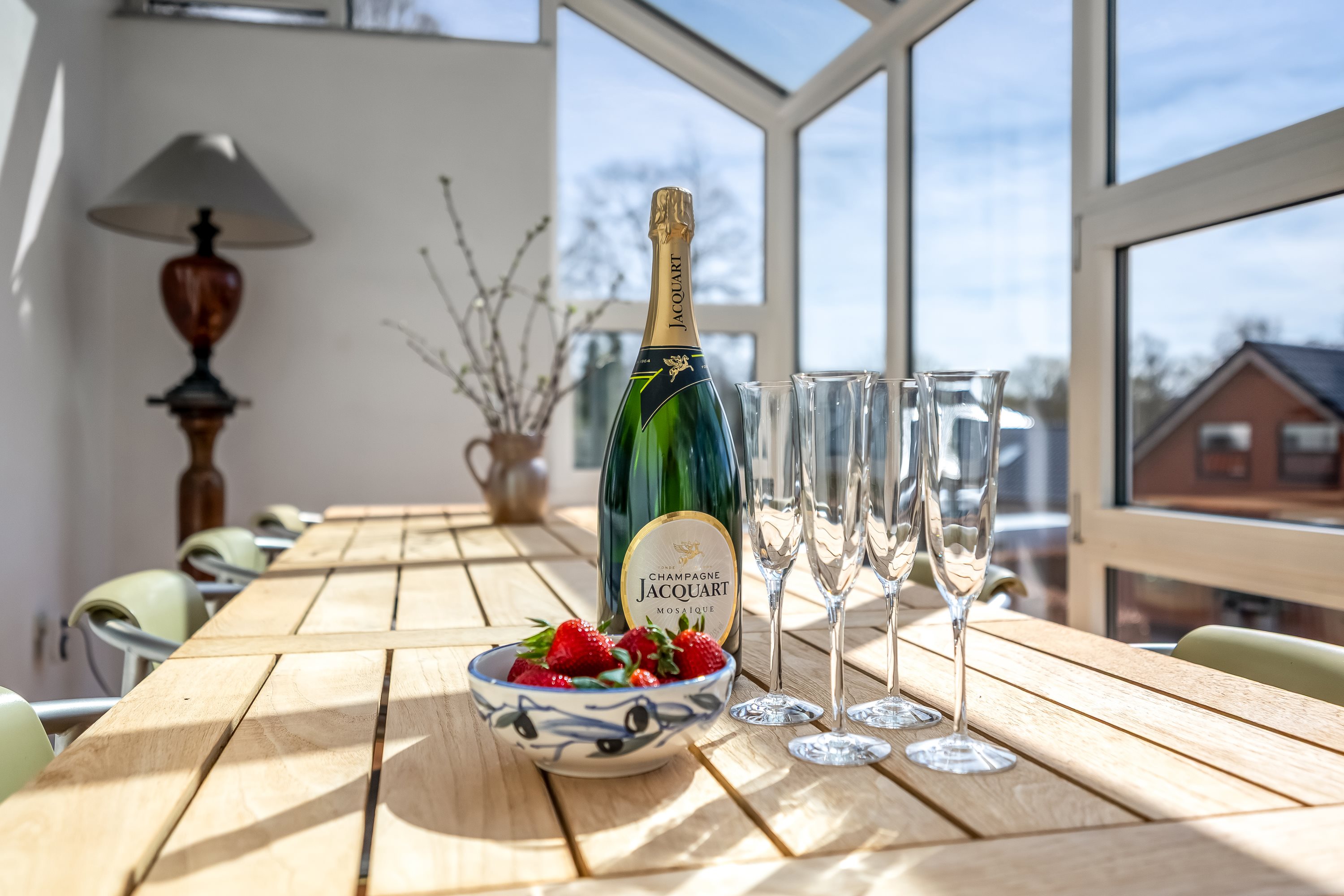 Fremhævet udestue billede i fuldskærmstilstand. Billede af Granbakken 9, 7500 Holstebro