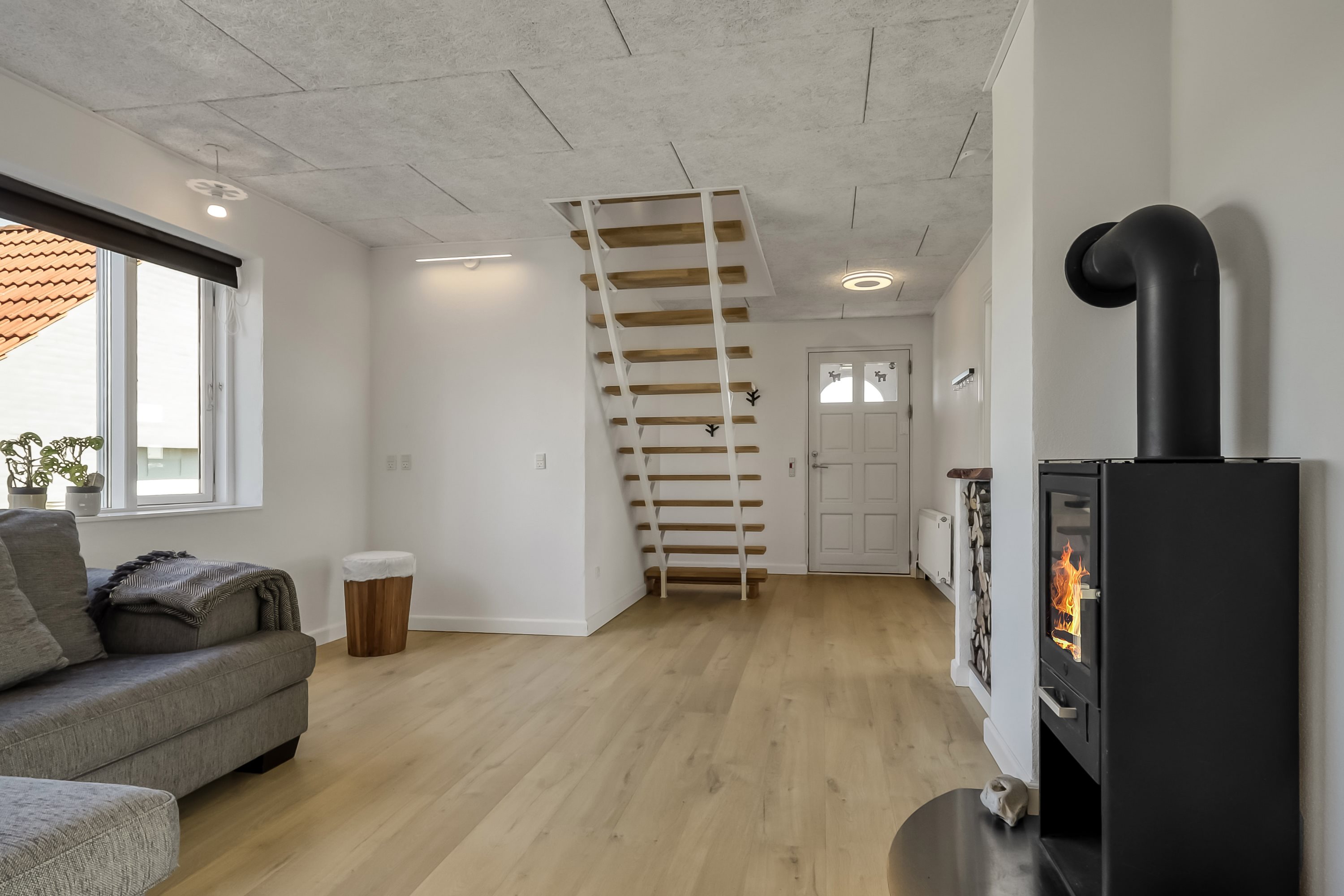 Fremhævet stue billede i fuldskærmstilstand. Billede af Kilenvej 14, Brudager, 5883 Oure